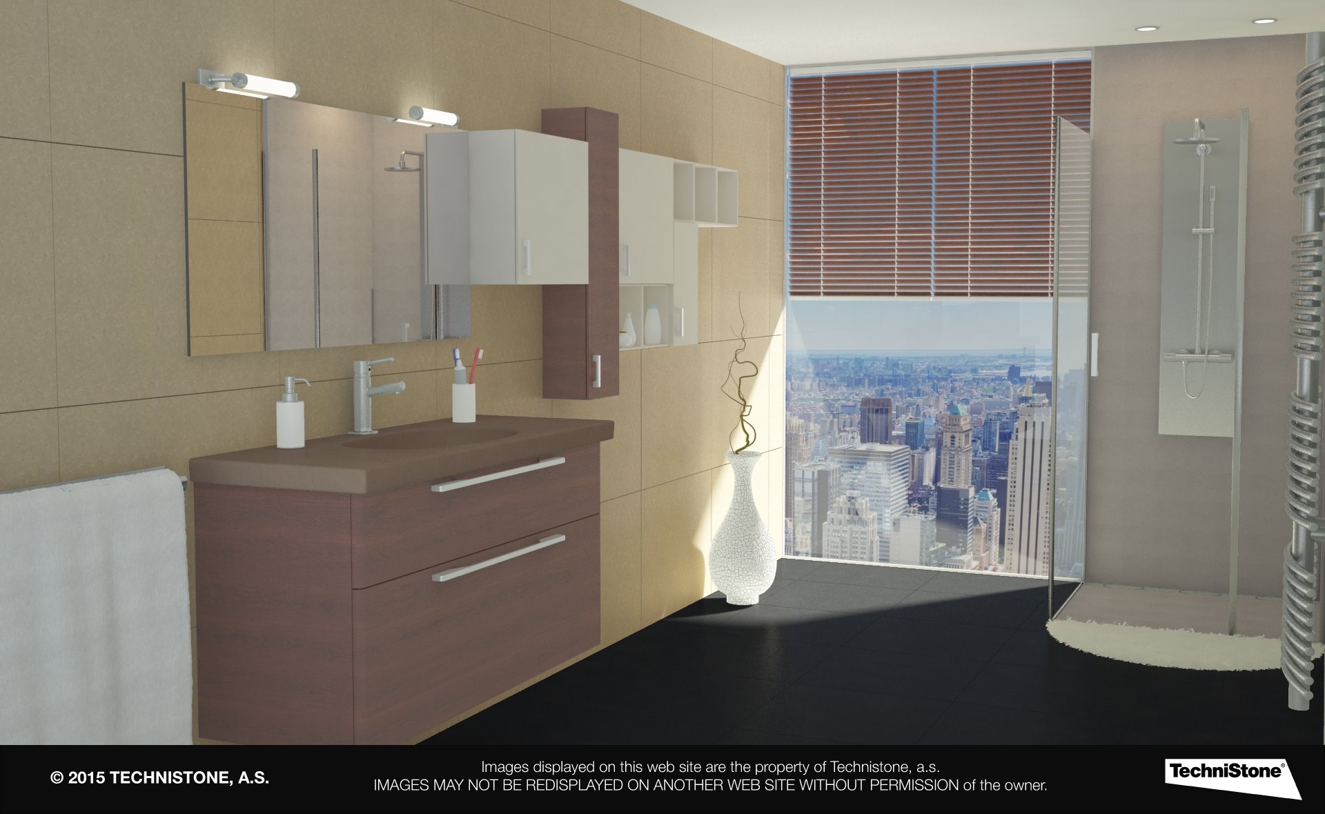 Modern bathroom