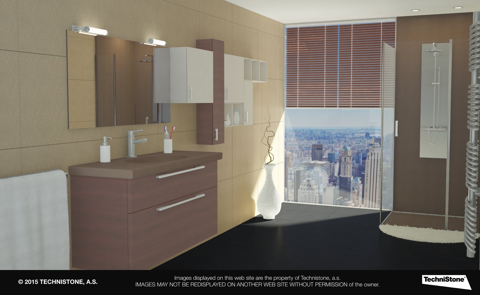 Modern bathroom