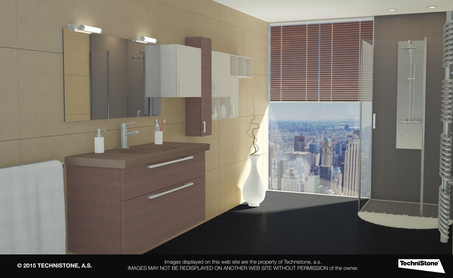 Modern bathroom