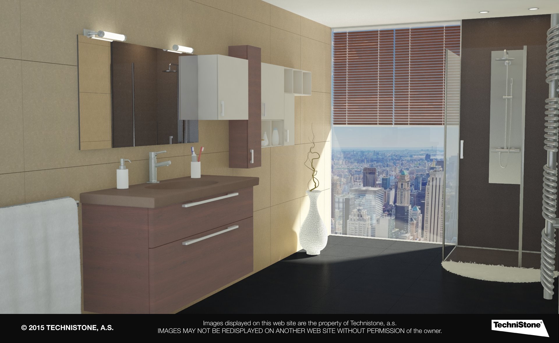 Modern bathroom