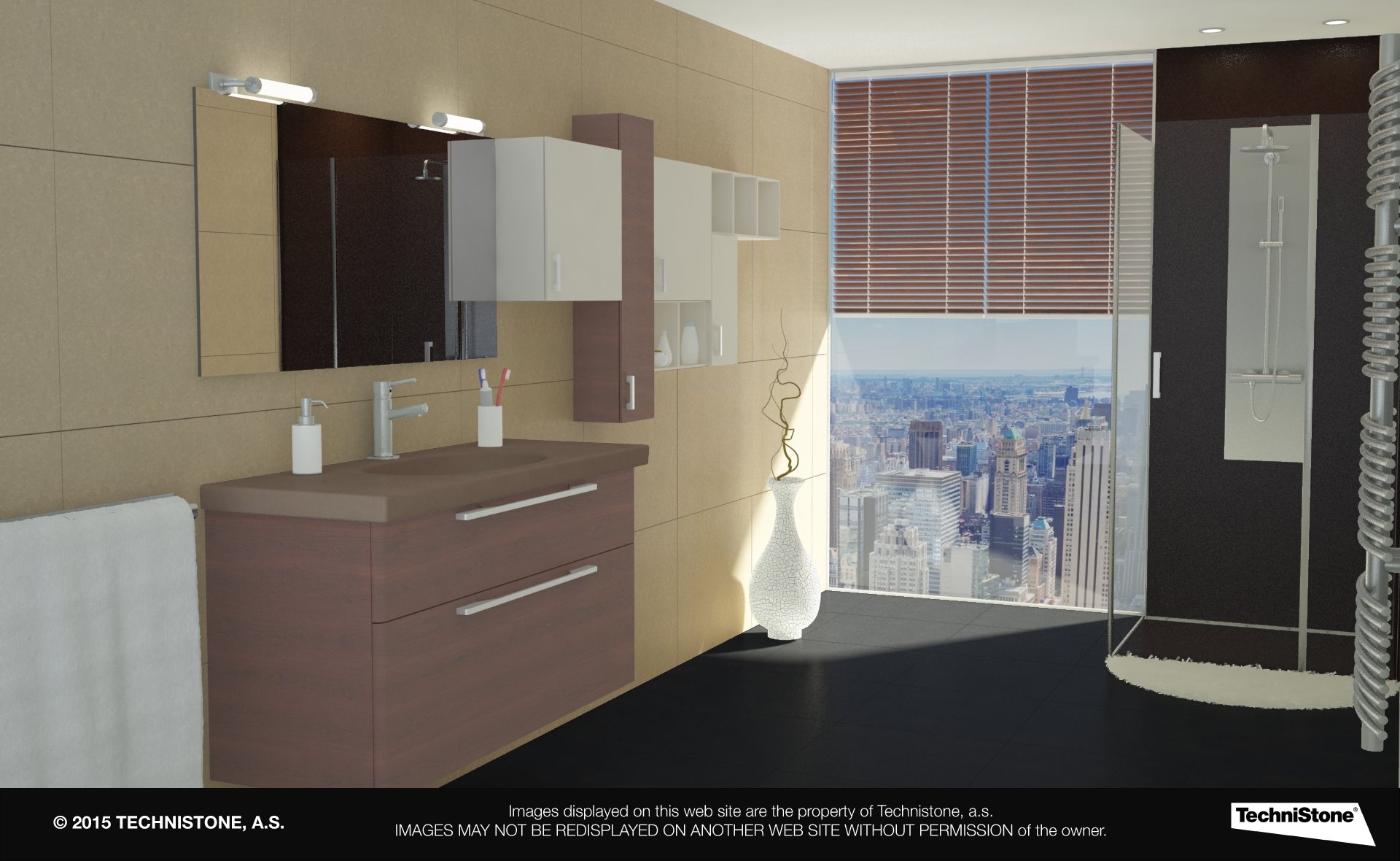 Modern bathroom