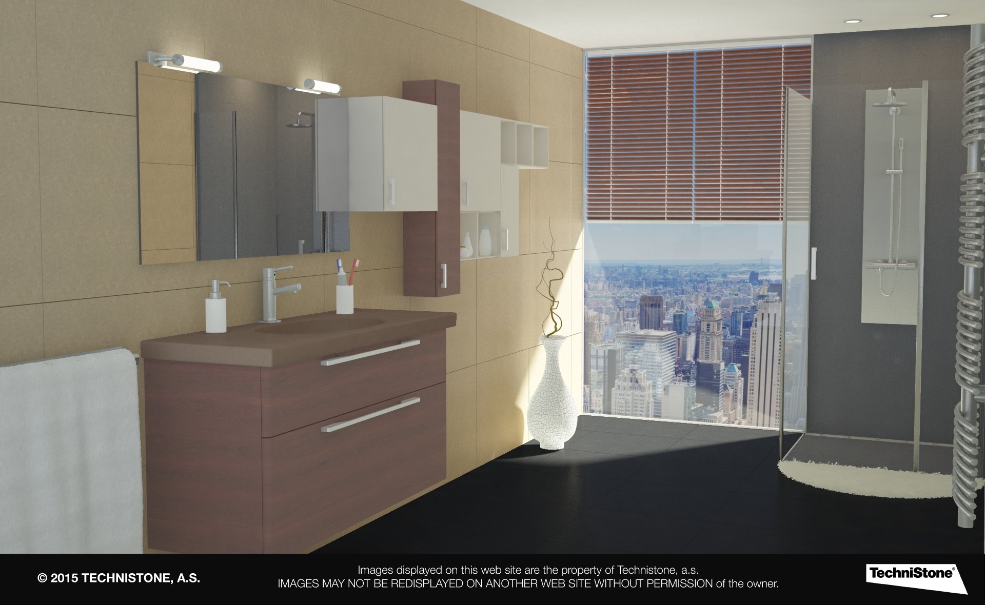 Modern bathroom