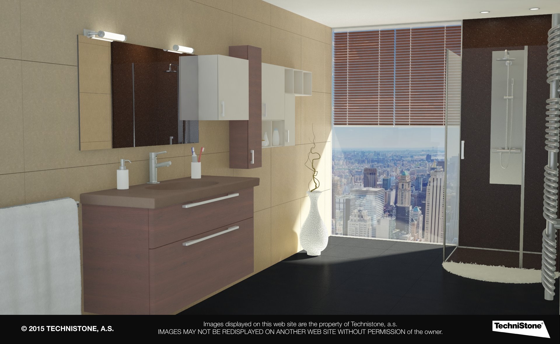 Modern bathroom