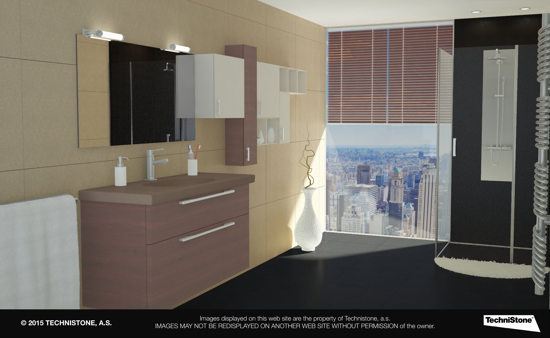 Modern bathroom