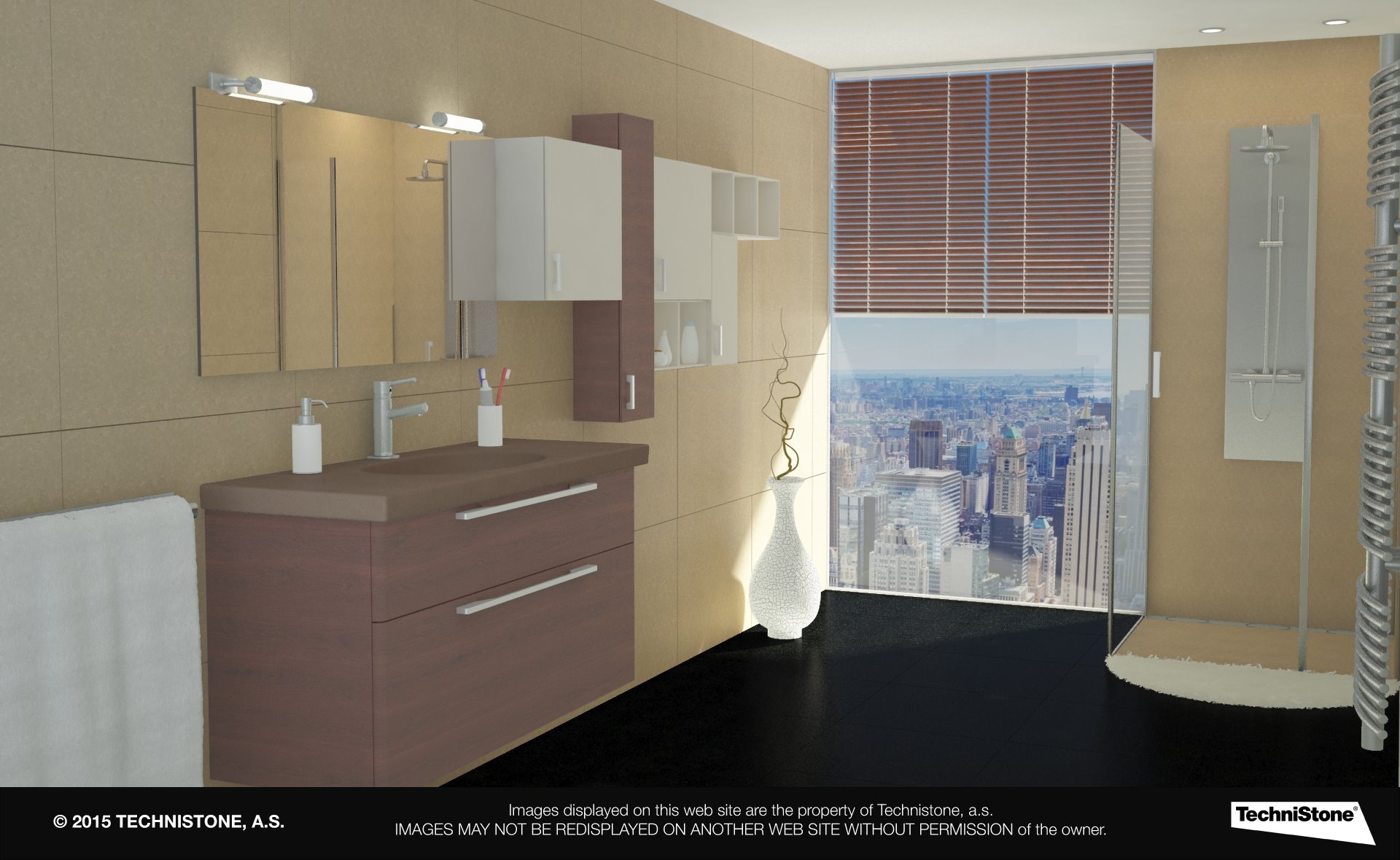 Modern bathroom