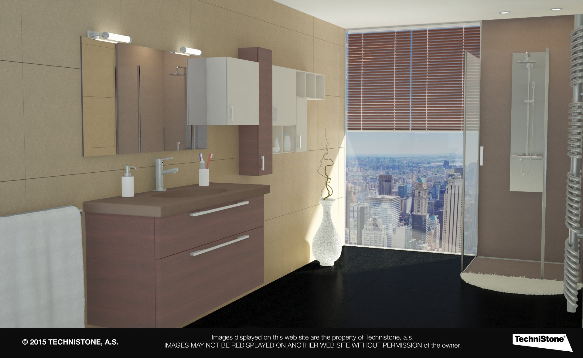 Modern bathroom
