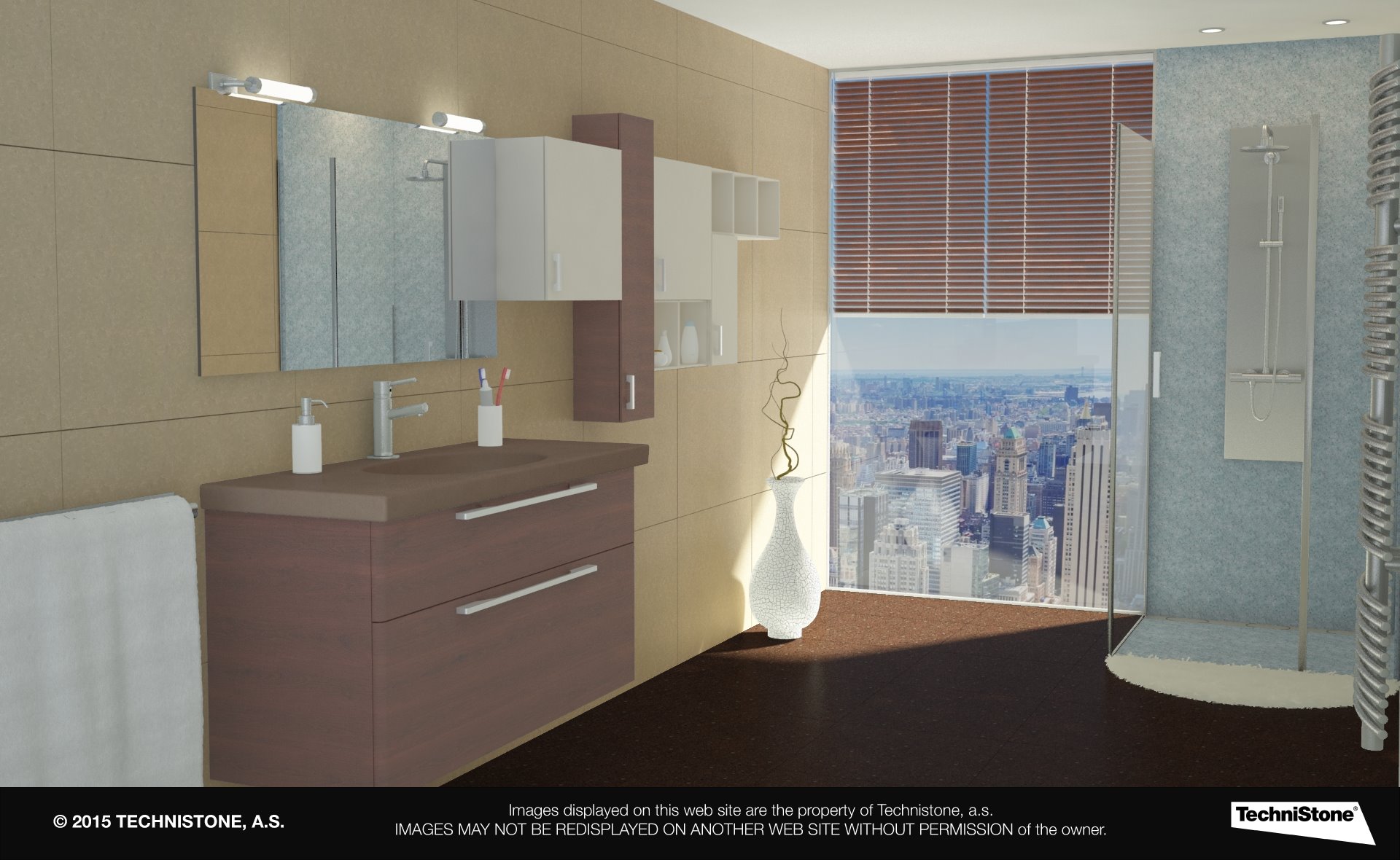 Modern bathroom