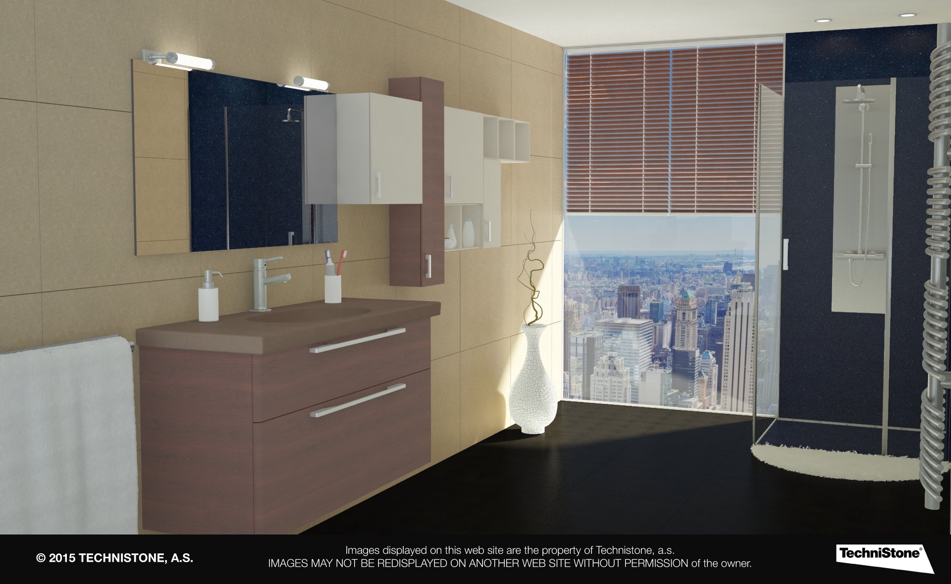Modern bathroom