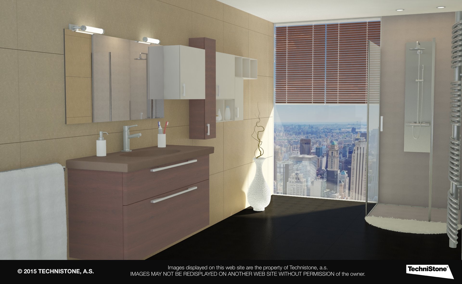 Modern bathroom