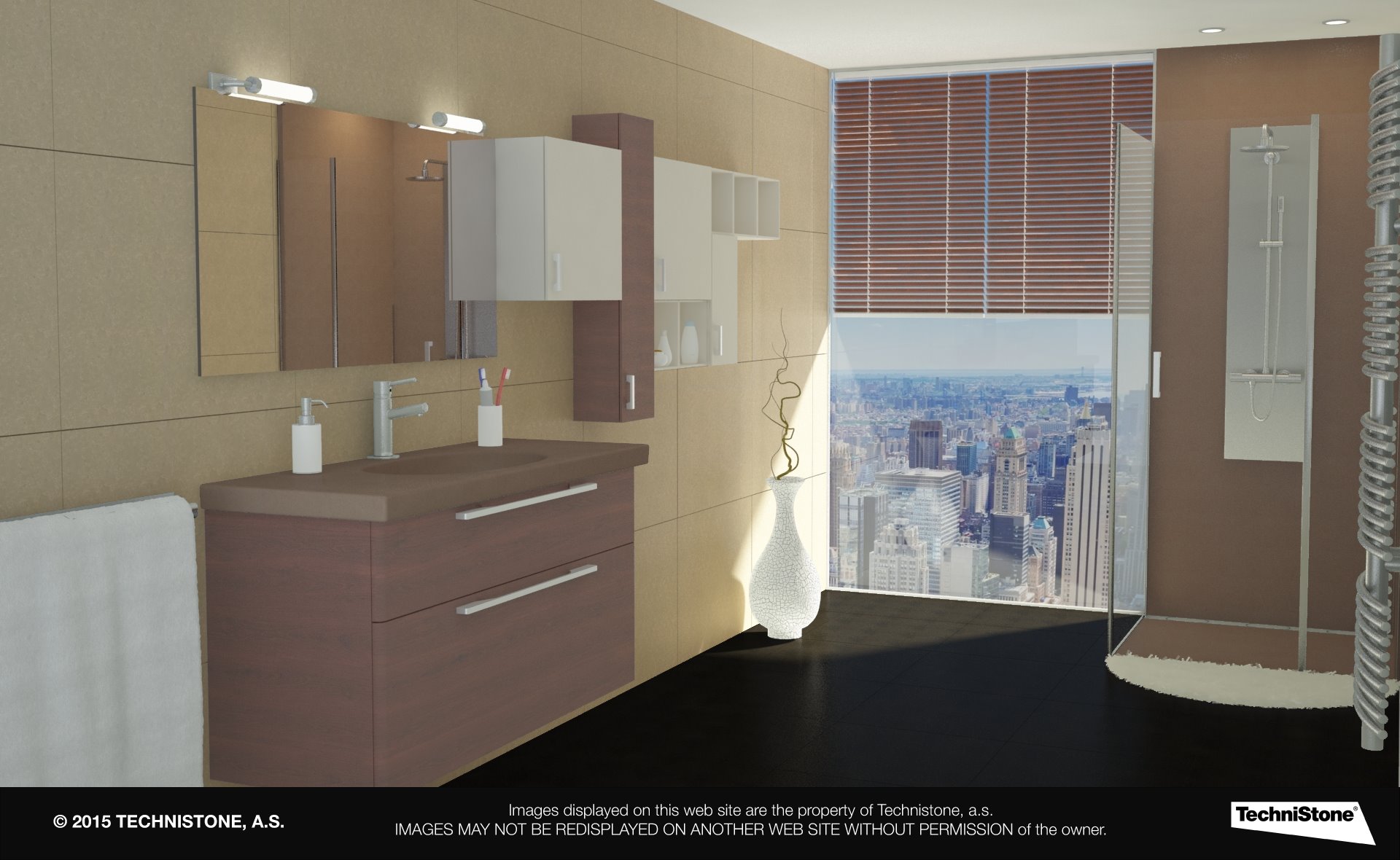 Modern bathroom