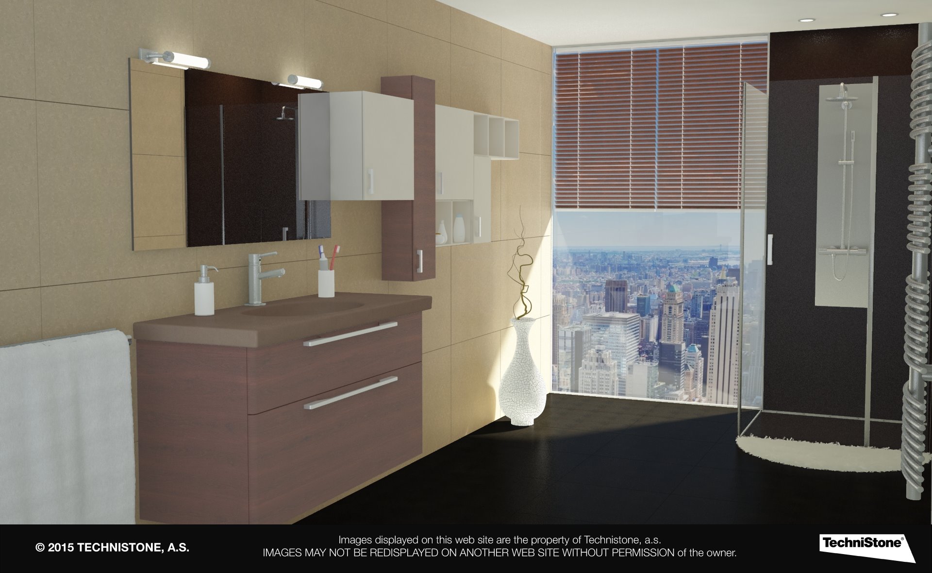 Modern bathroom