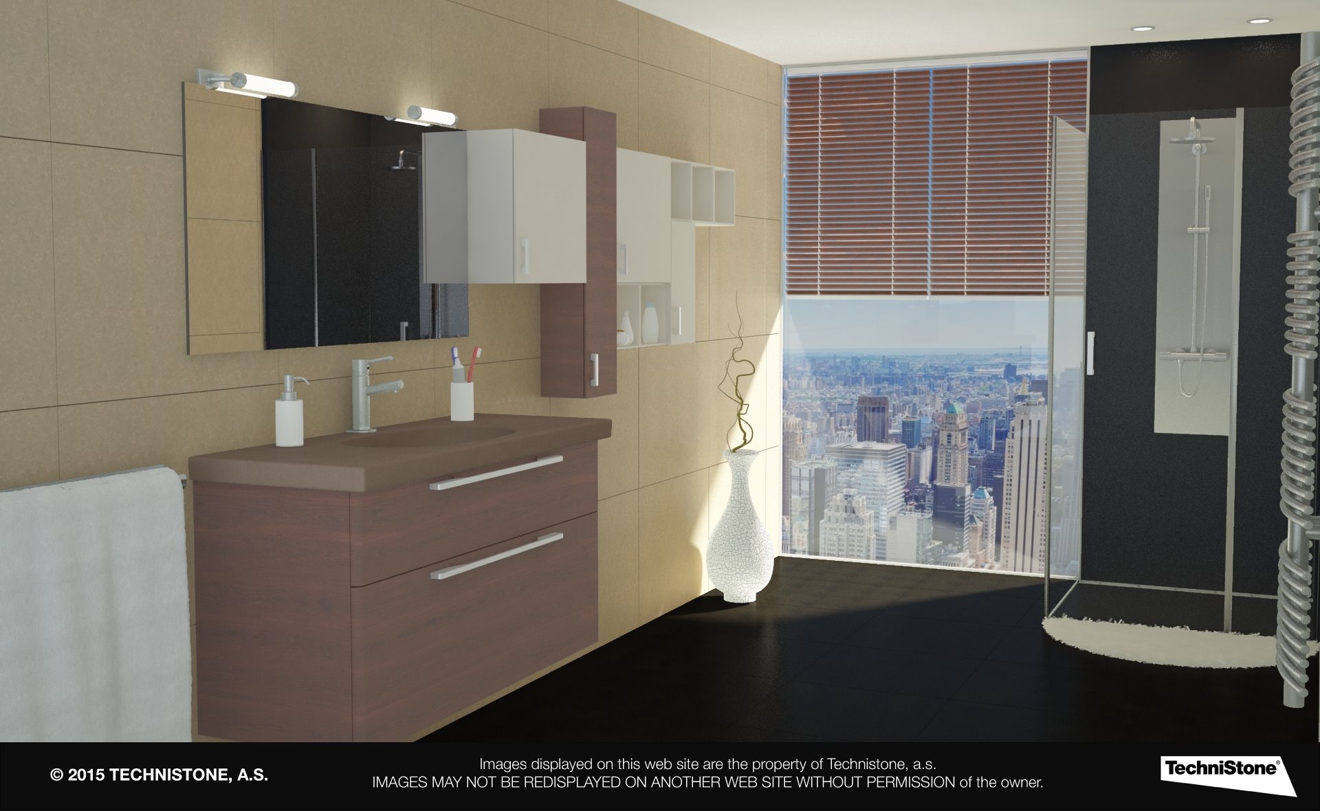 Modern bathroom