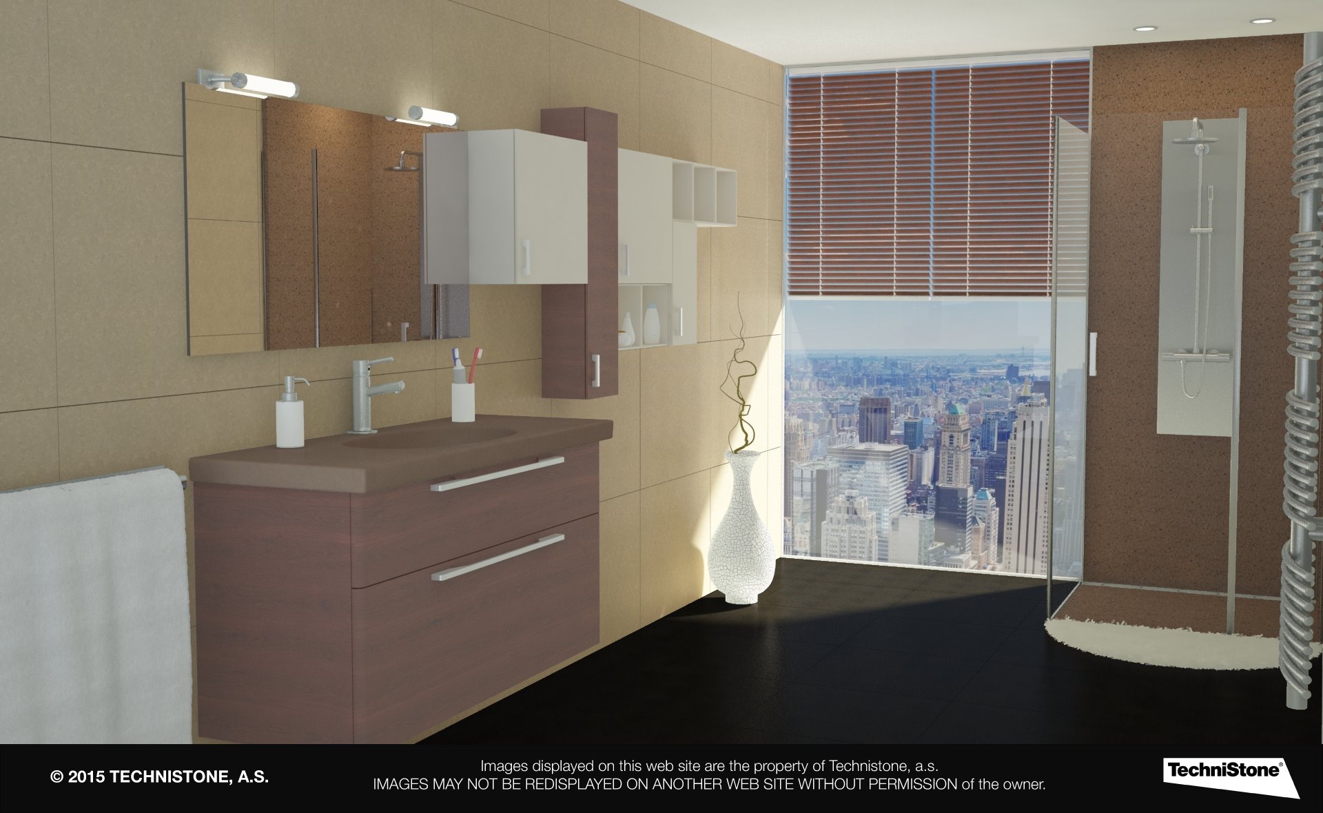 Modern bathroom