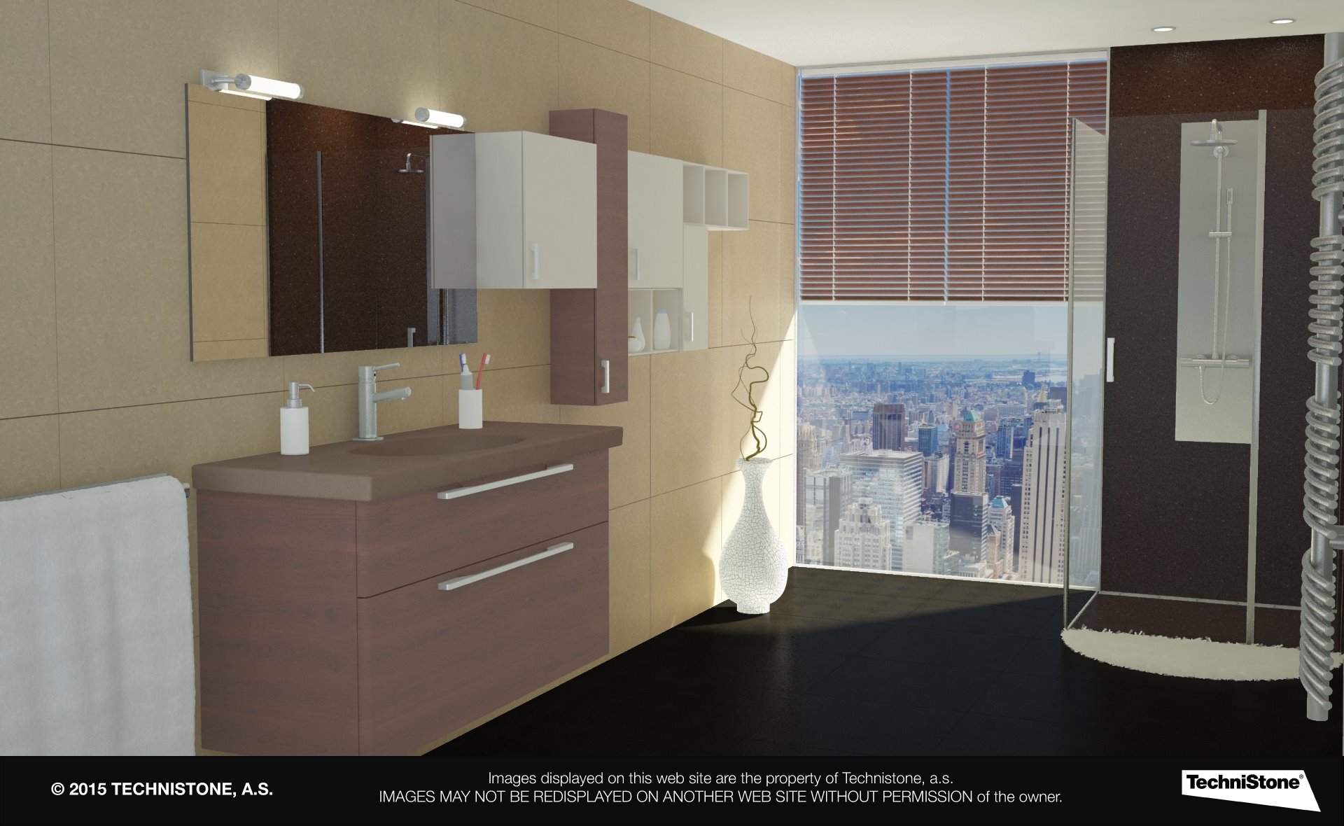 Modern bathroom
