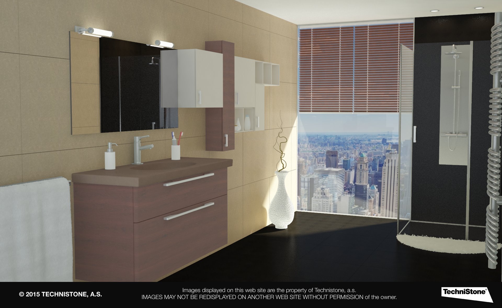 Modern bathroom