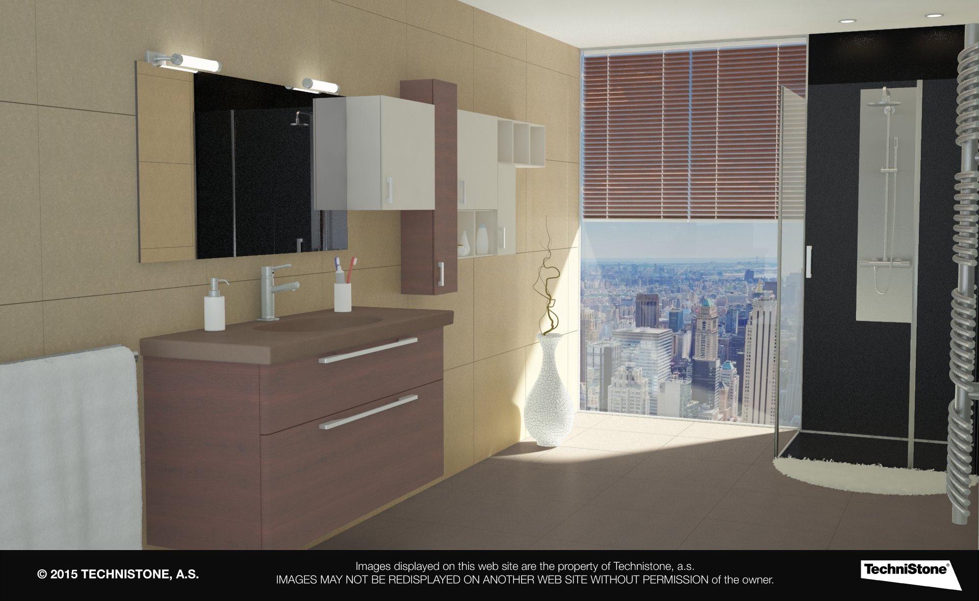 Modern bathroom