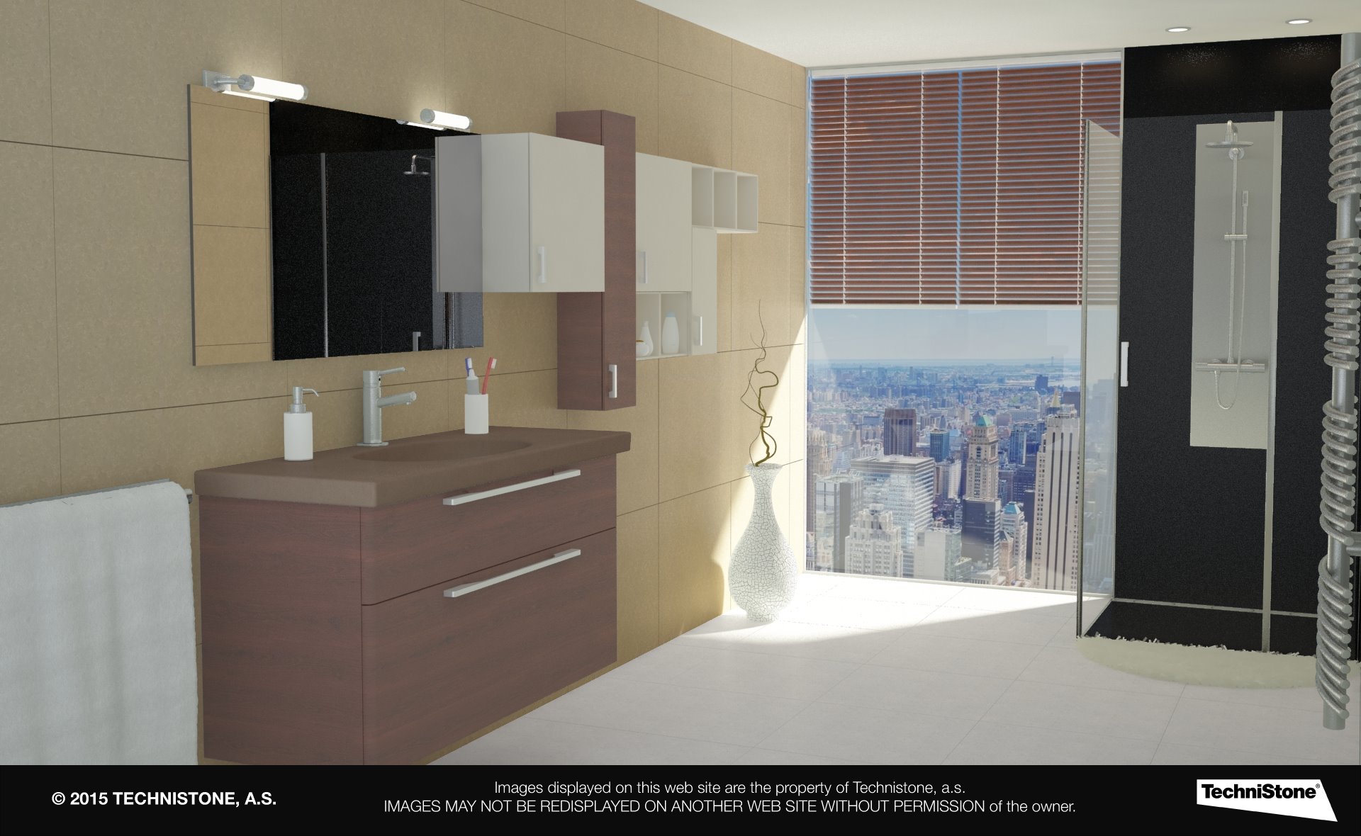 Modern bathroom