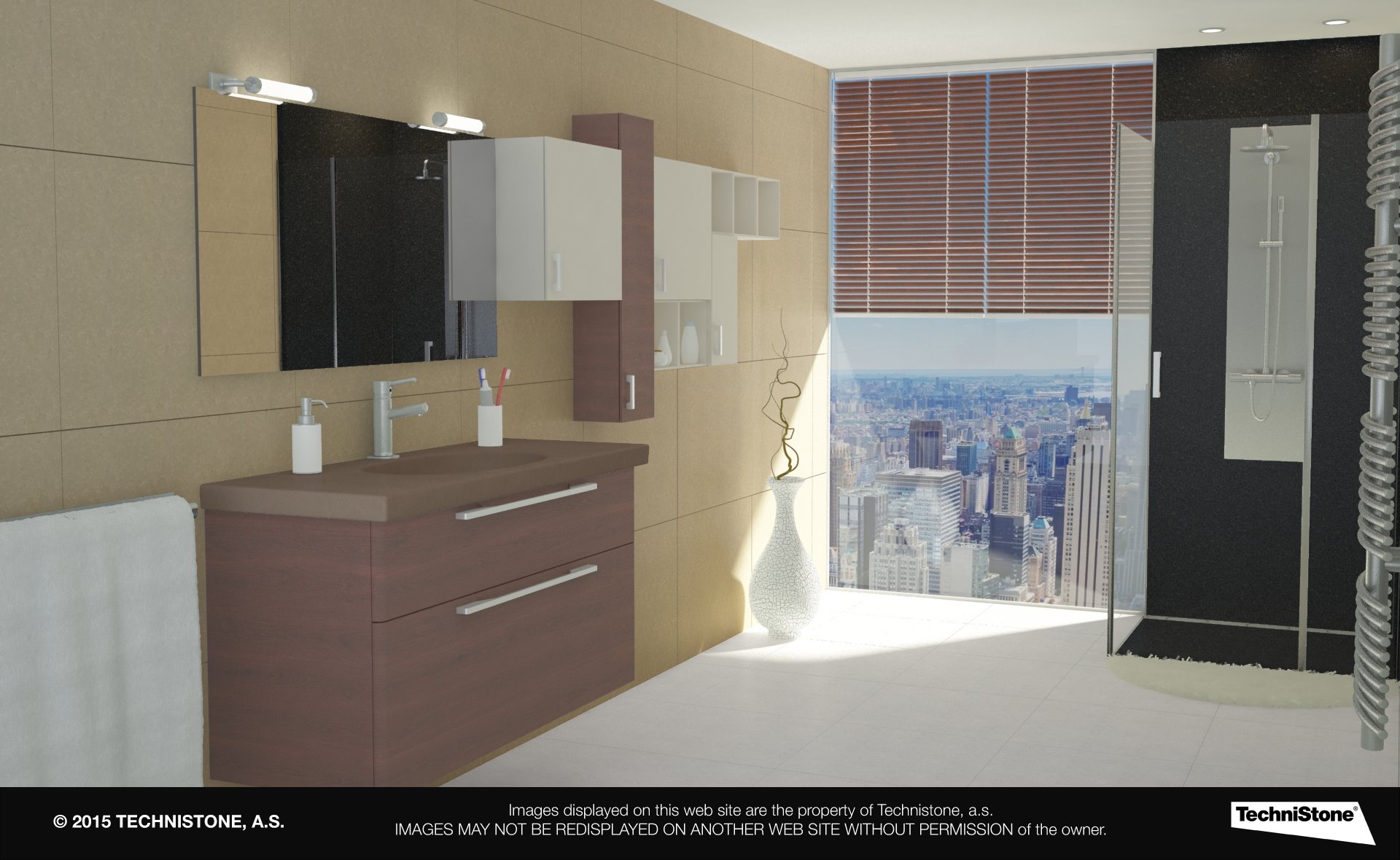 Modern bathroom