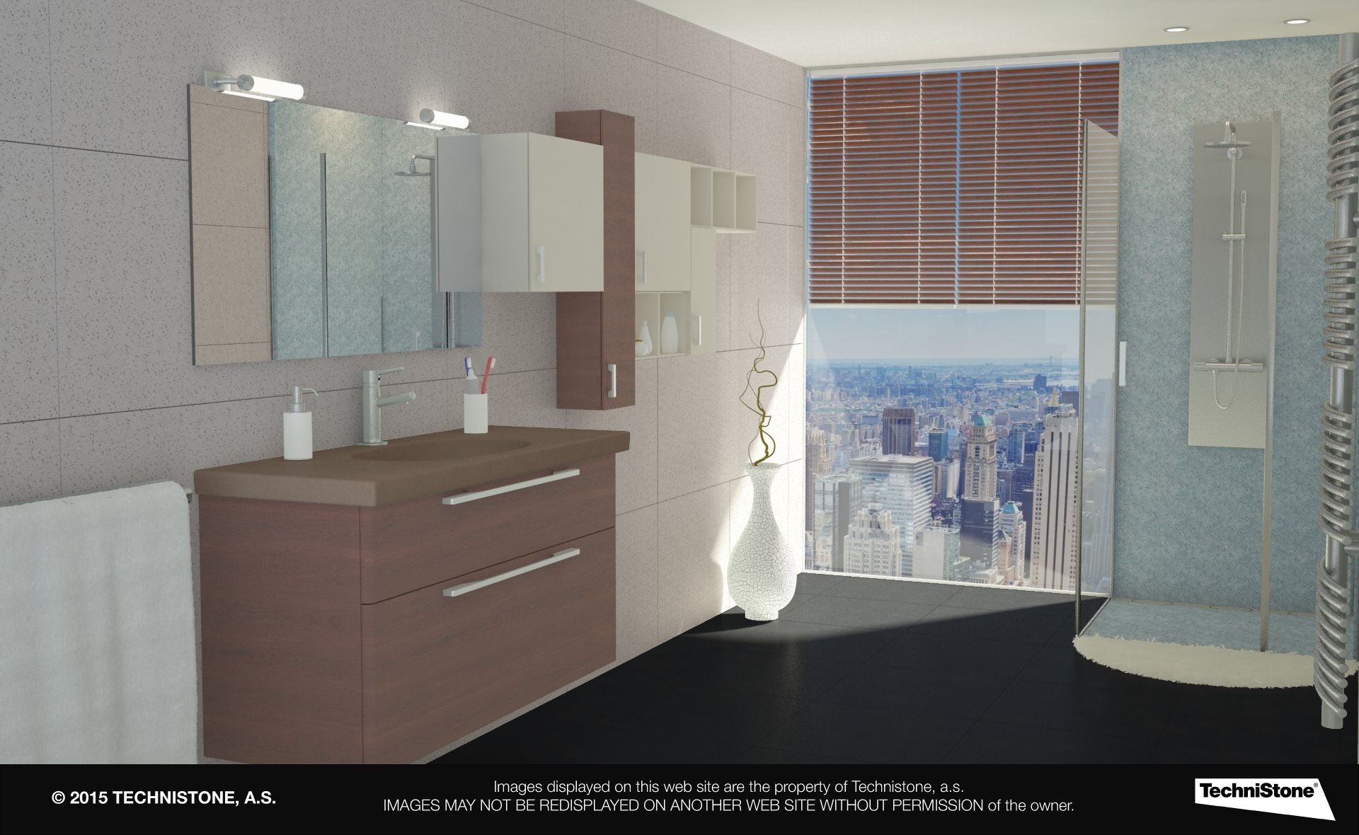 Modern bathroom