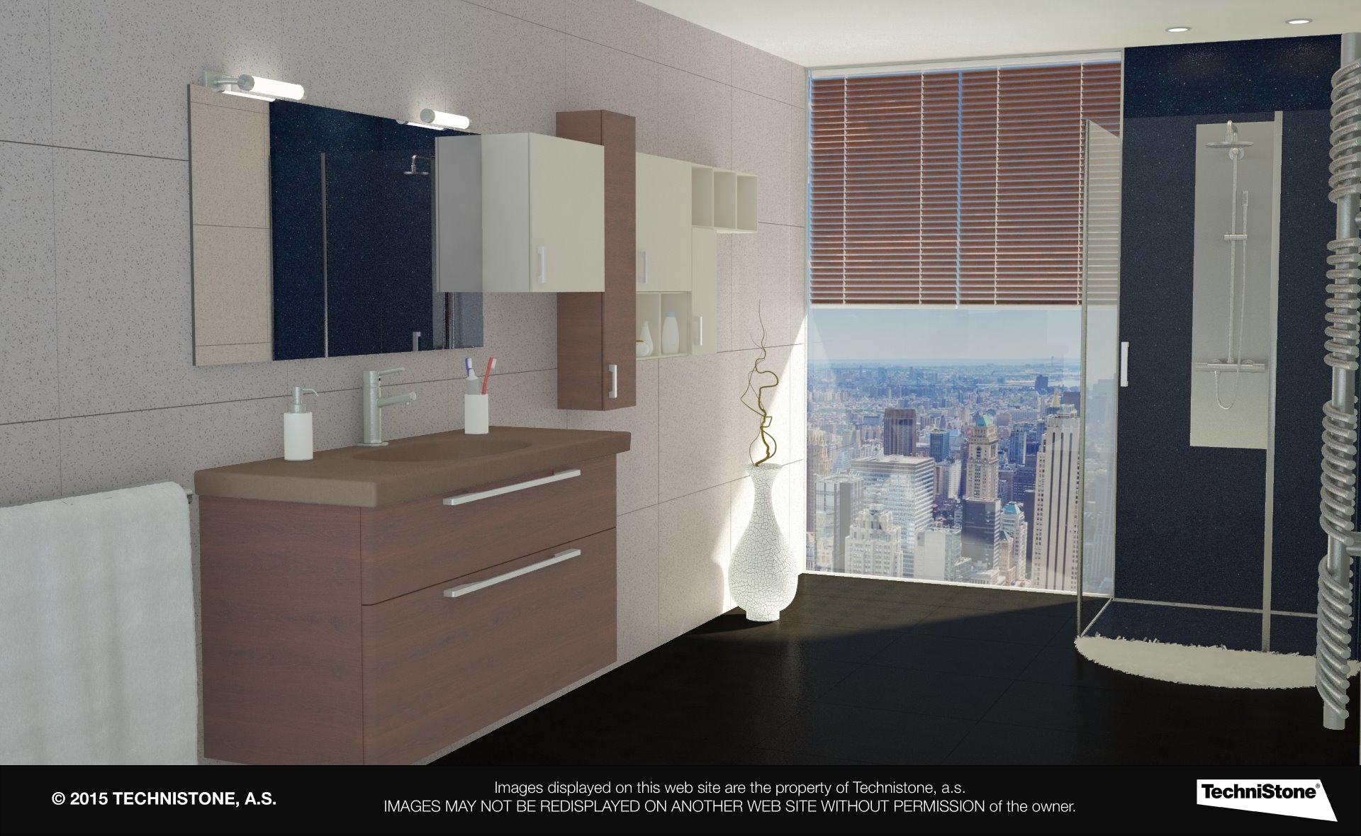 Modern bathroom