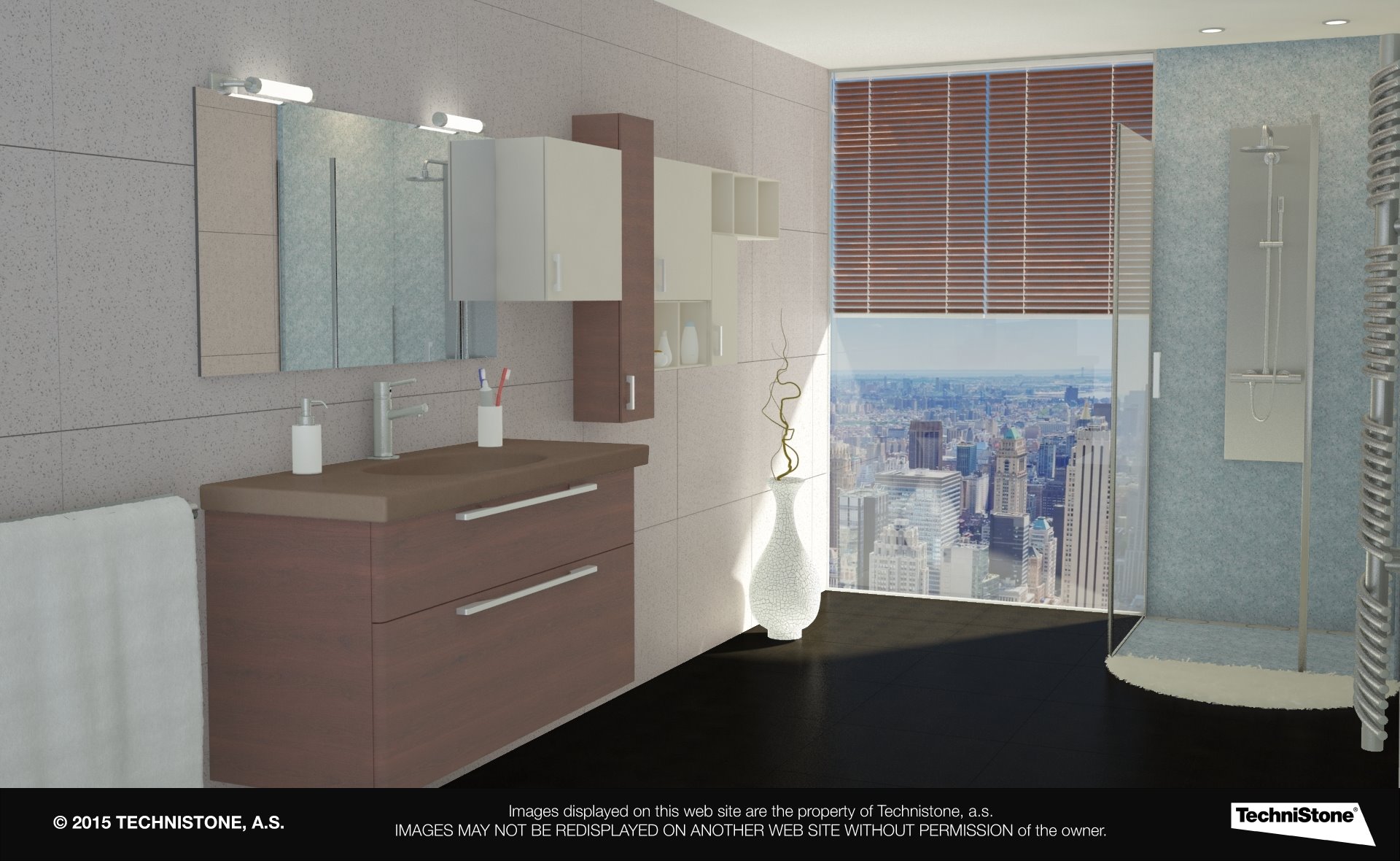 Modern bathroom