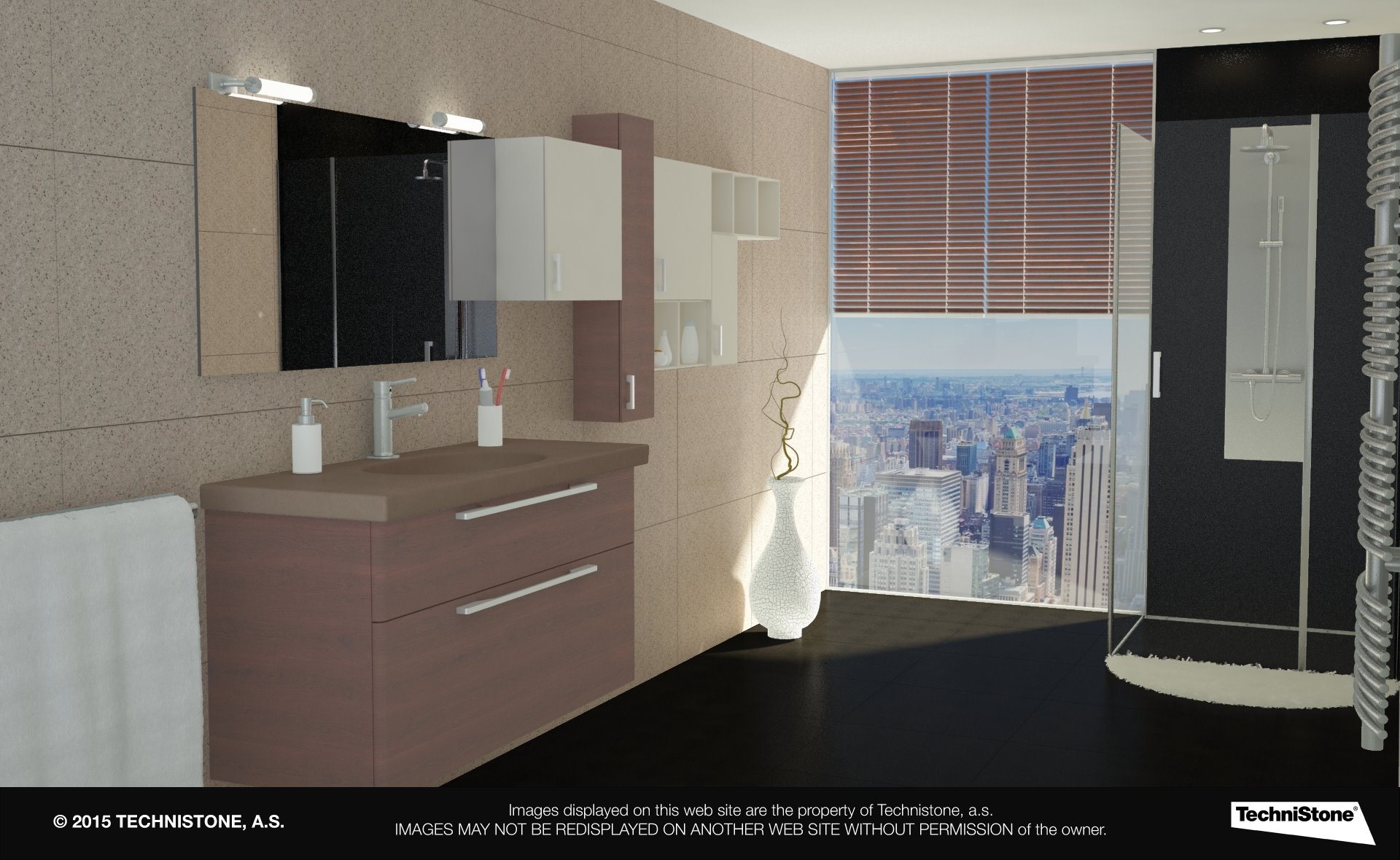 Modern bathroom
