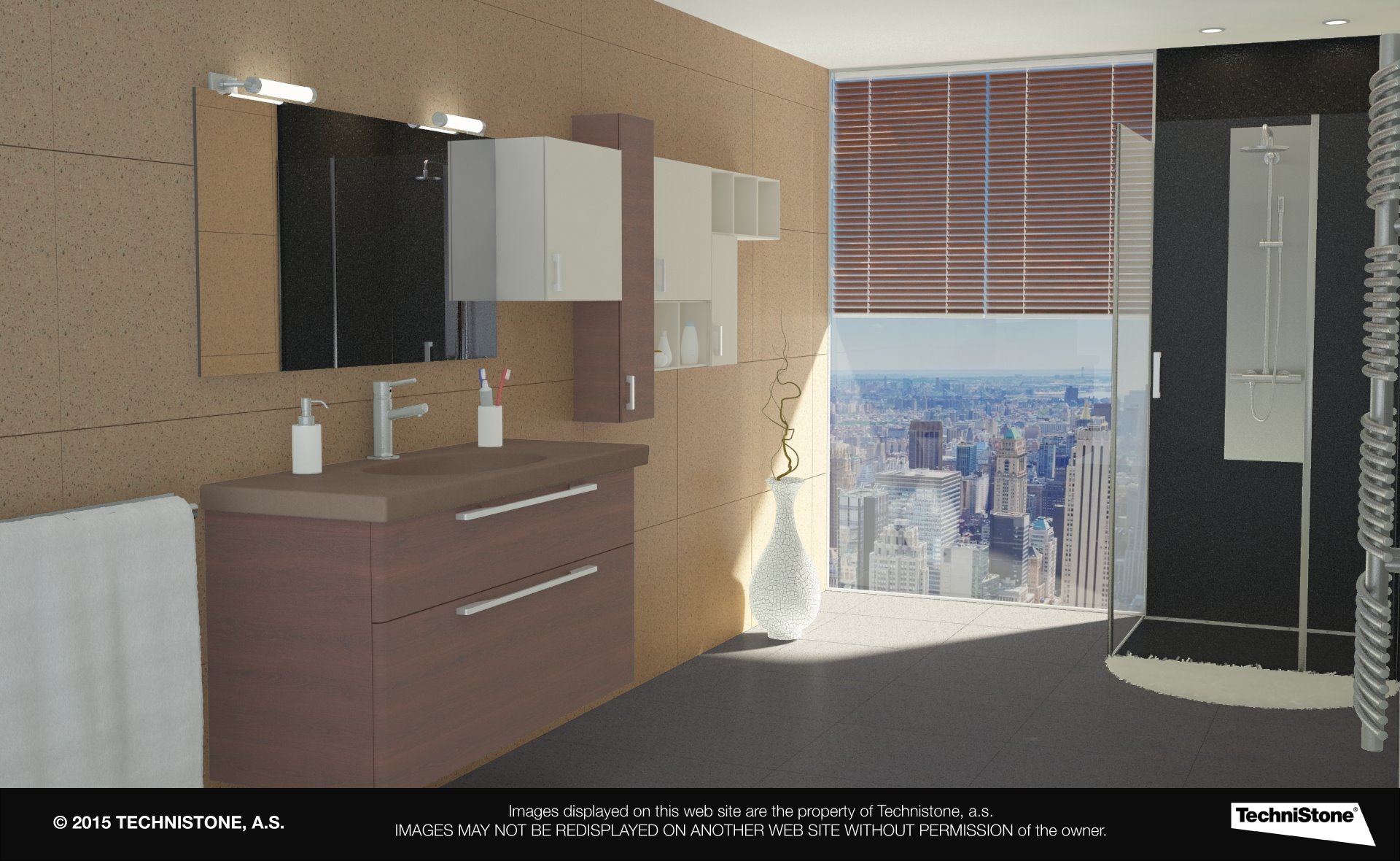 Modern bathroom