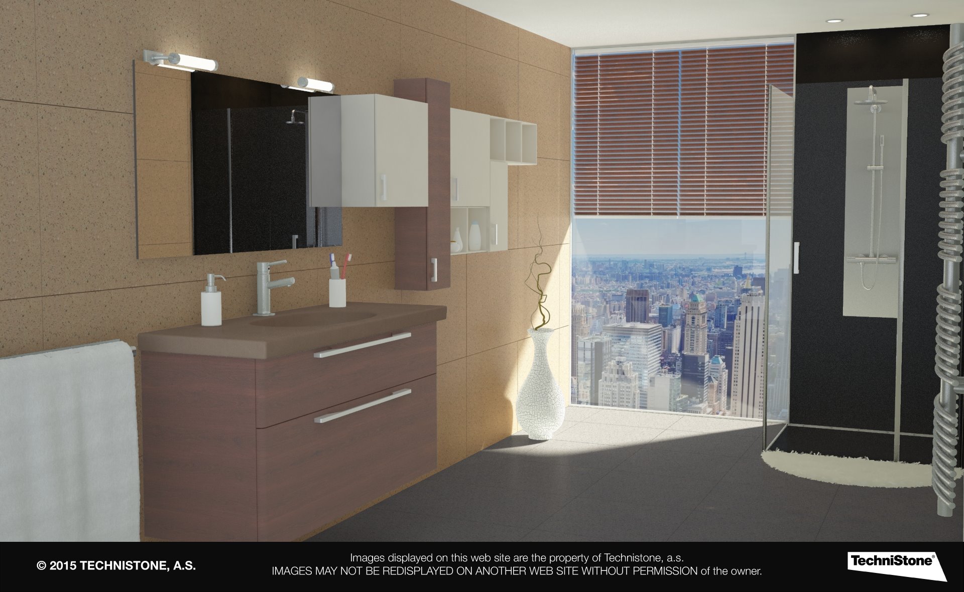 Modern bathroom