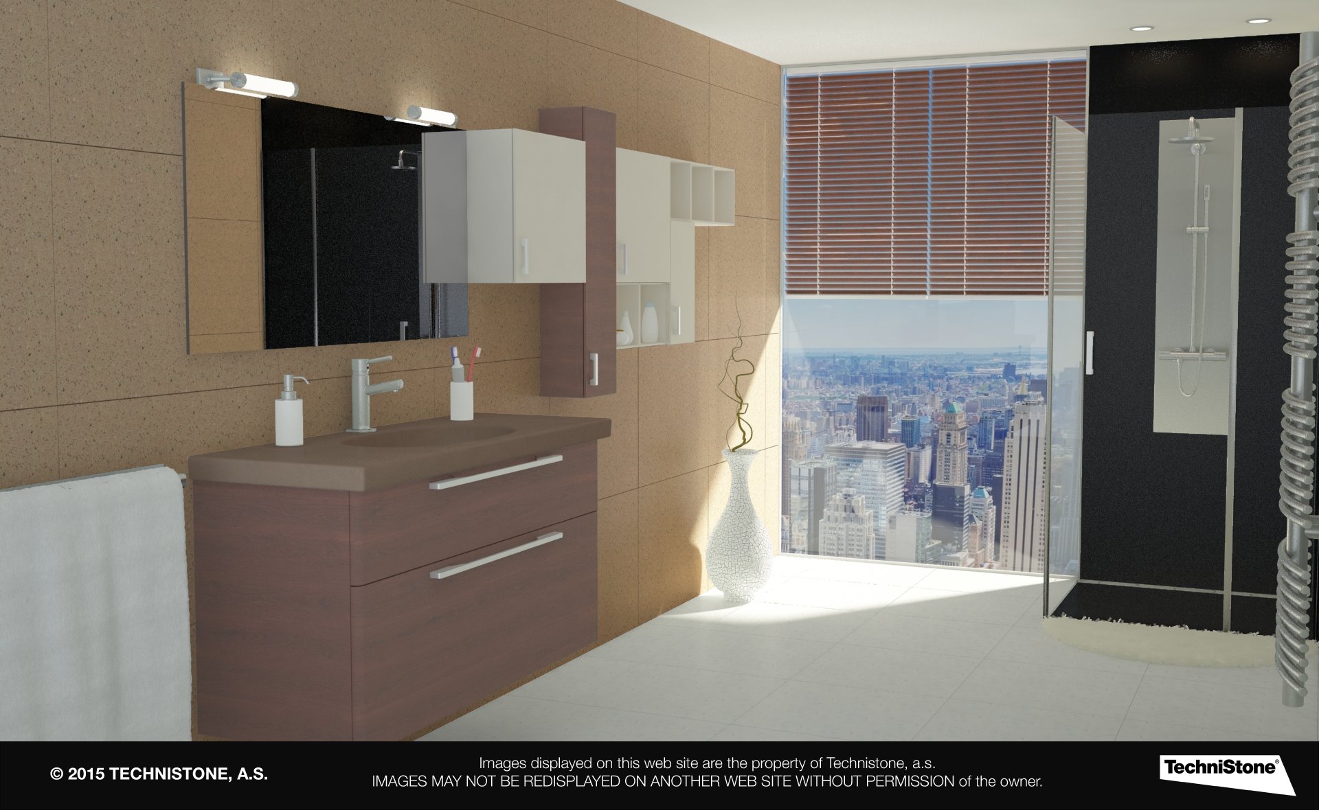 Modern bathroom