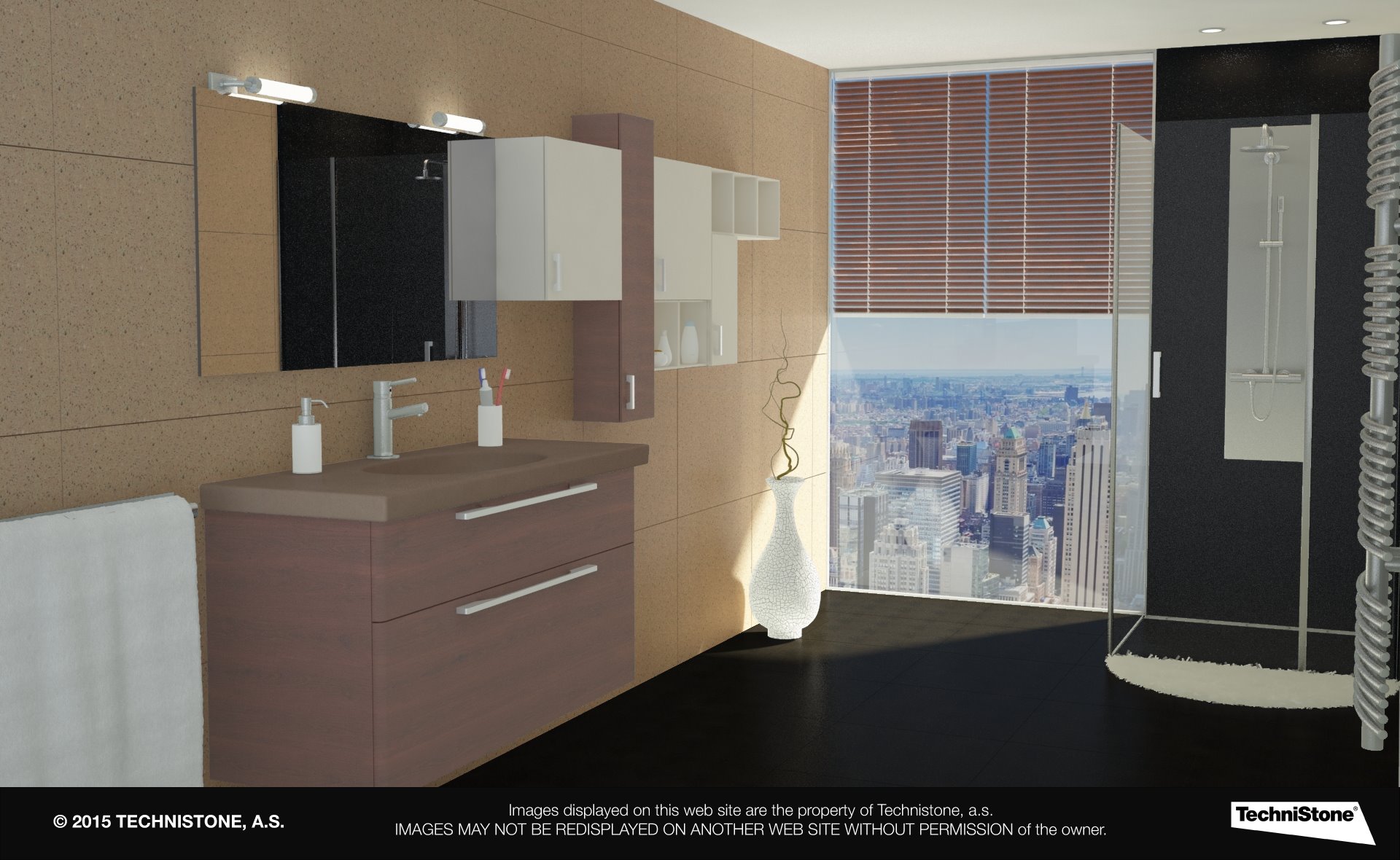 Modern bathroom