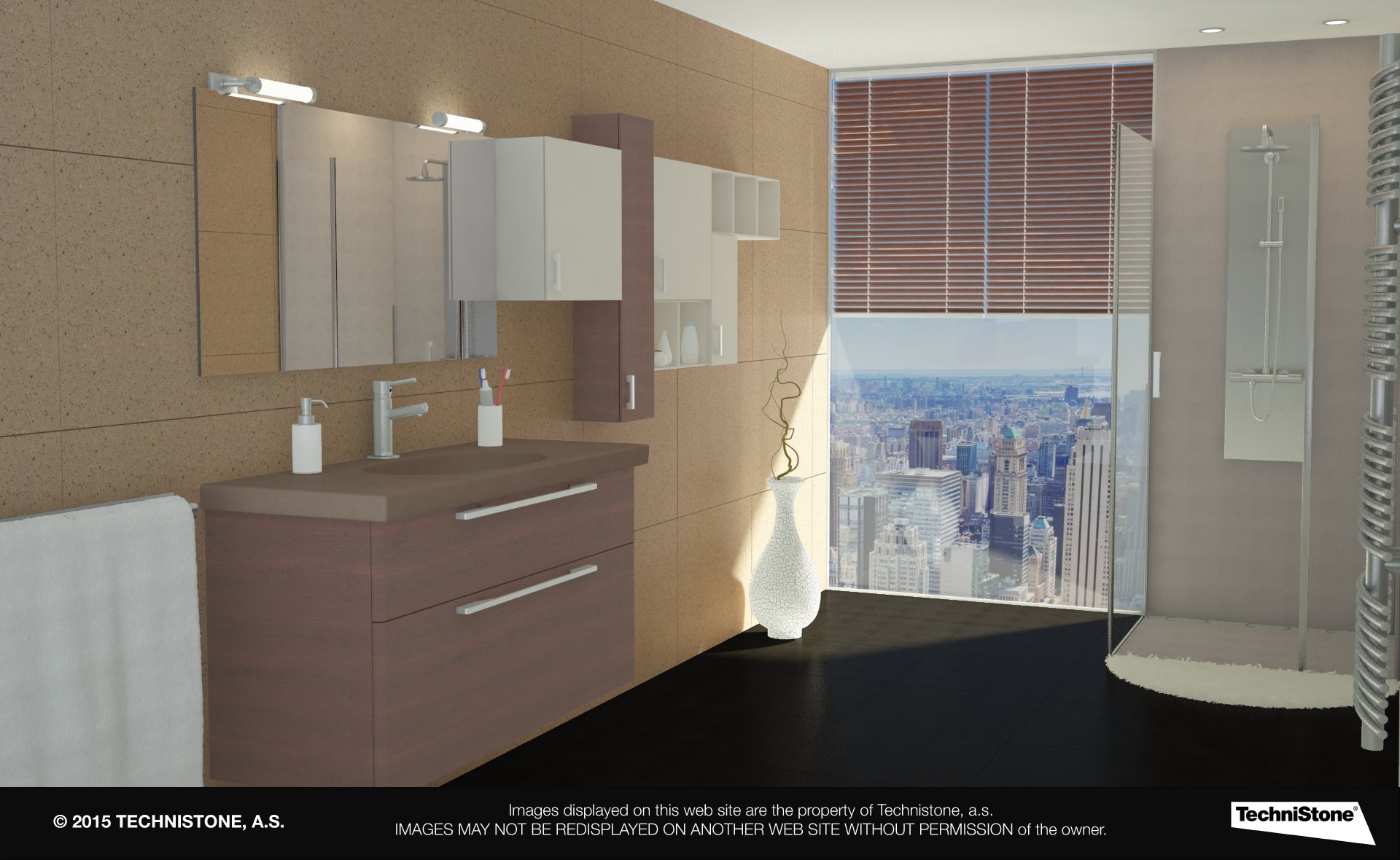 Modern bathroom