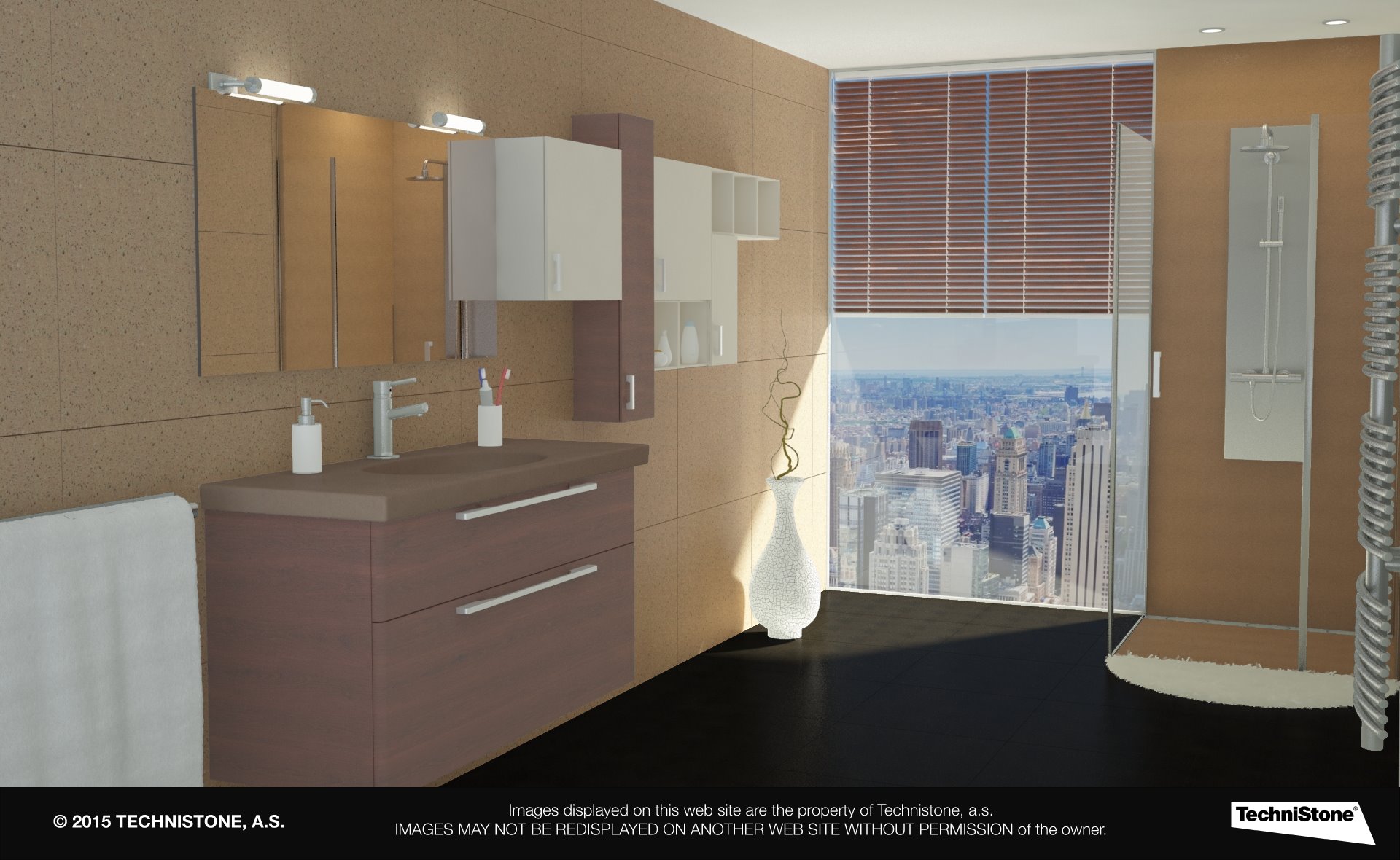 Modern bathroom