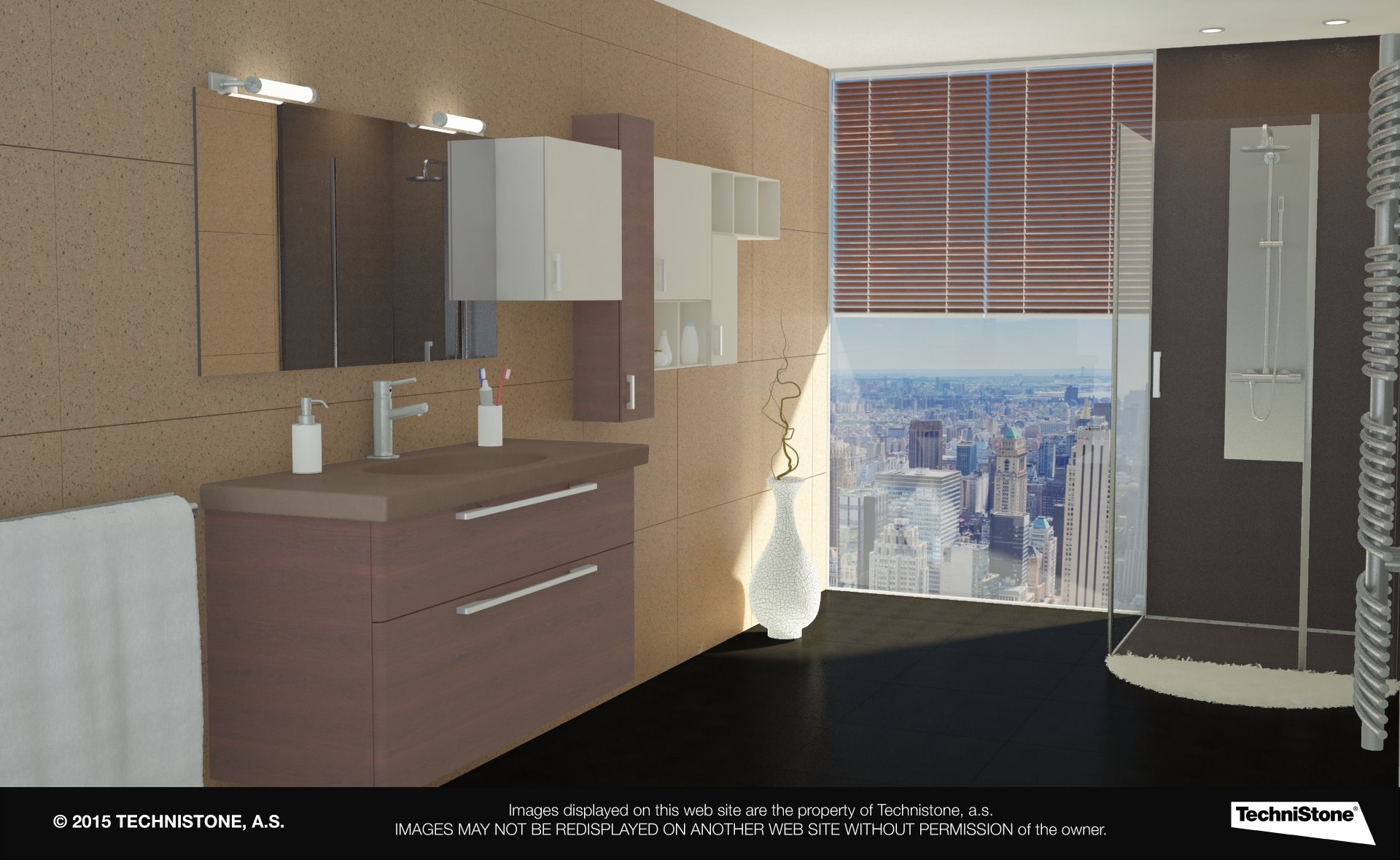 Modern bathroom