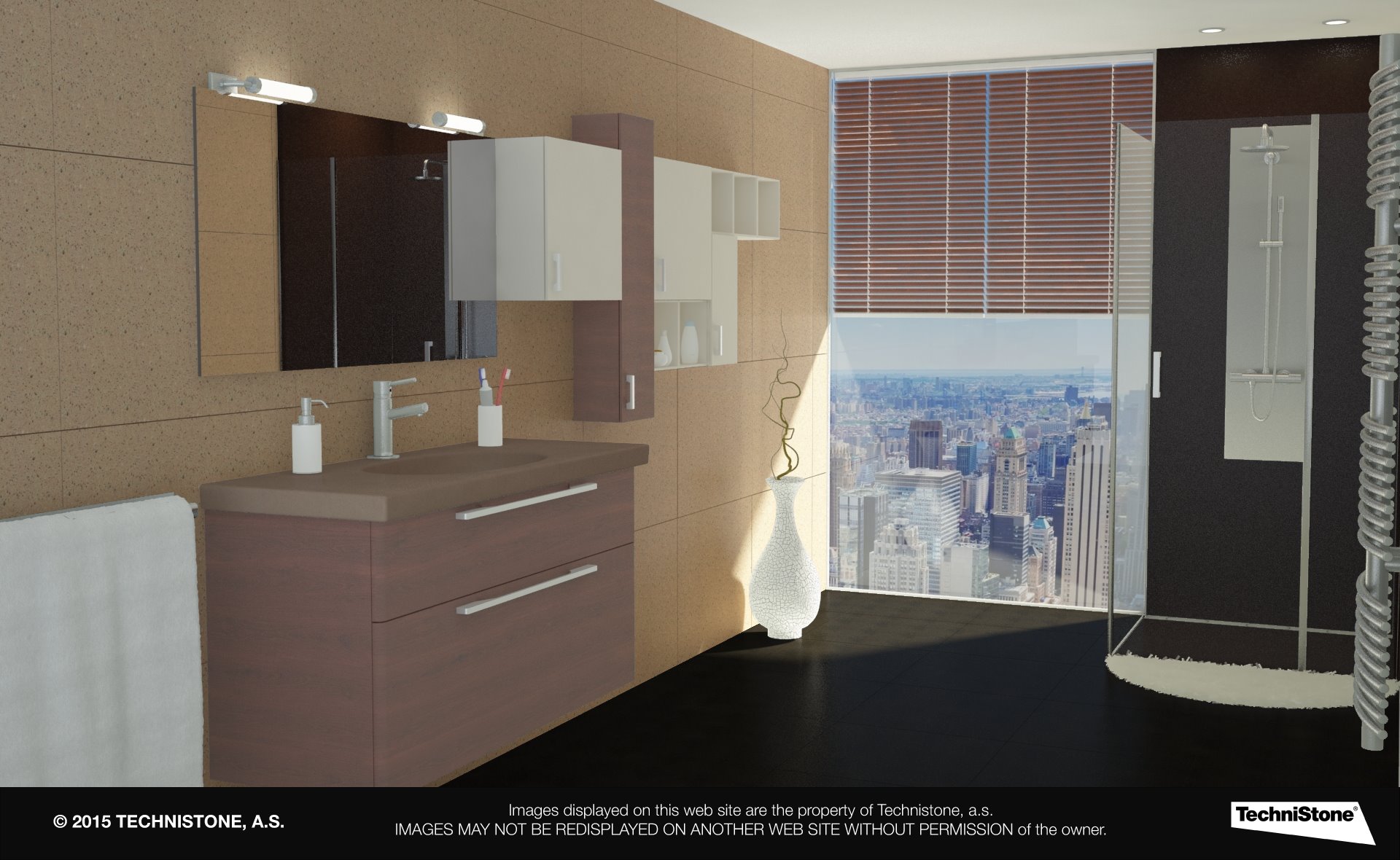 Modern bathroom