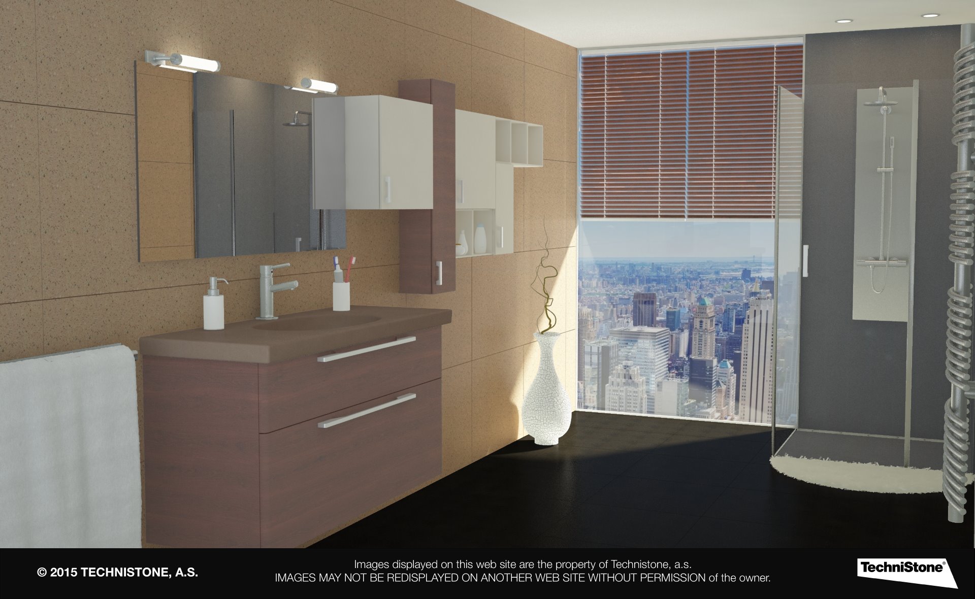 Modern bathroom