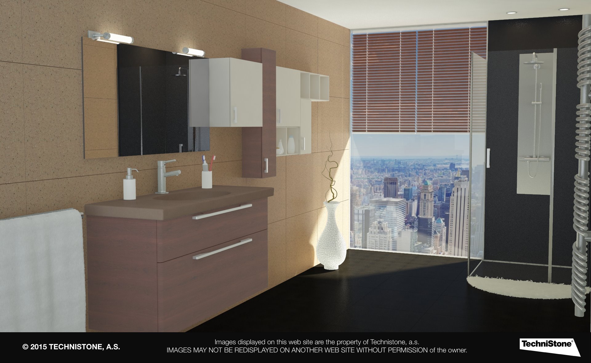 Modern bathroom