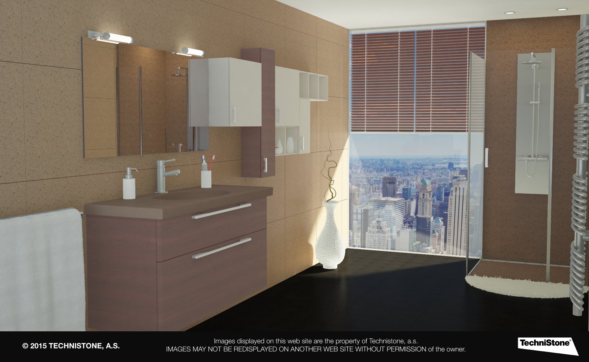Modern bathroom
