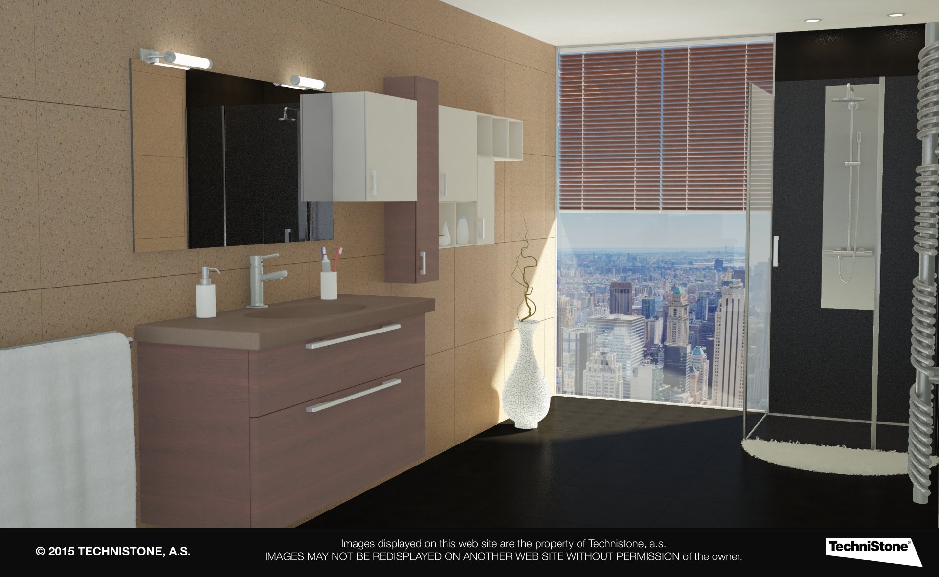 Modern bathroom