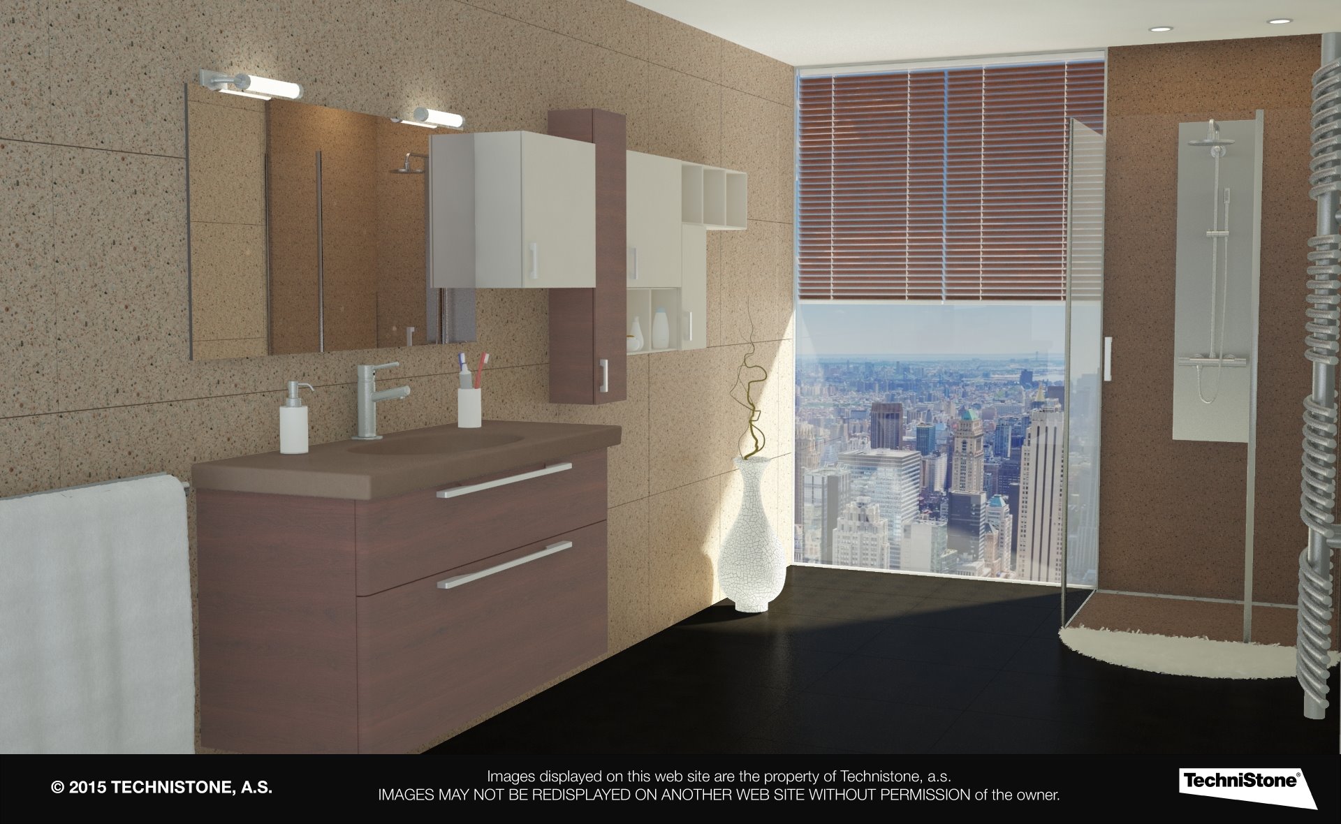 Modern bathroom