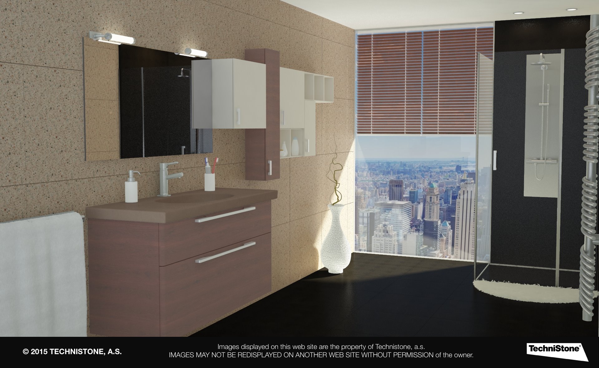 Modern bathroom