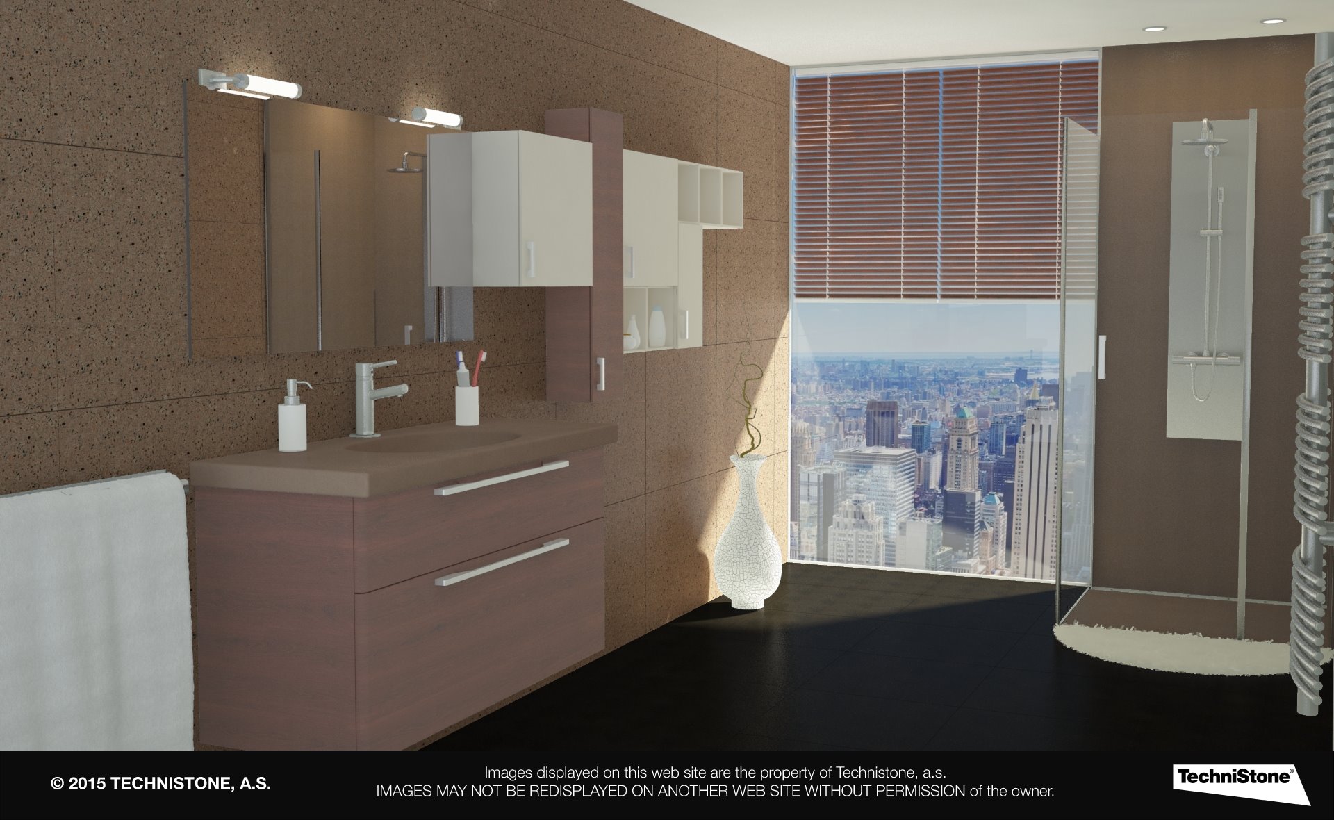 Modern bathroom