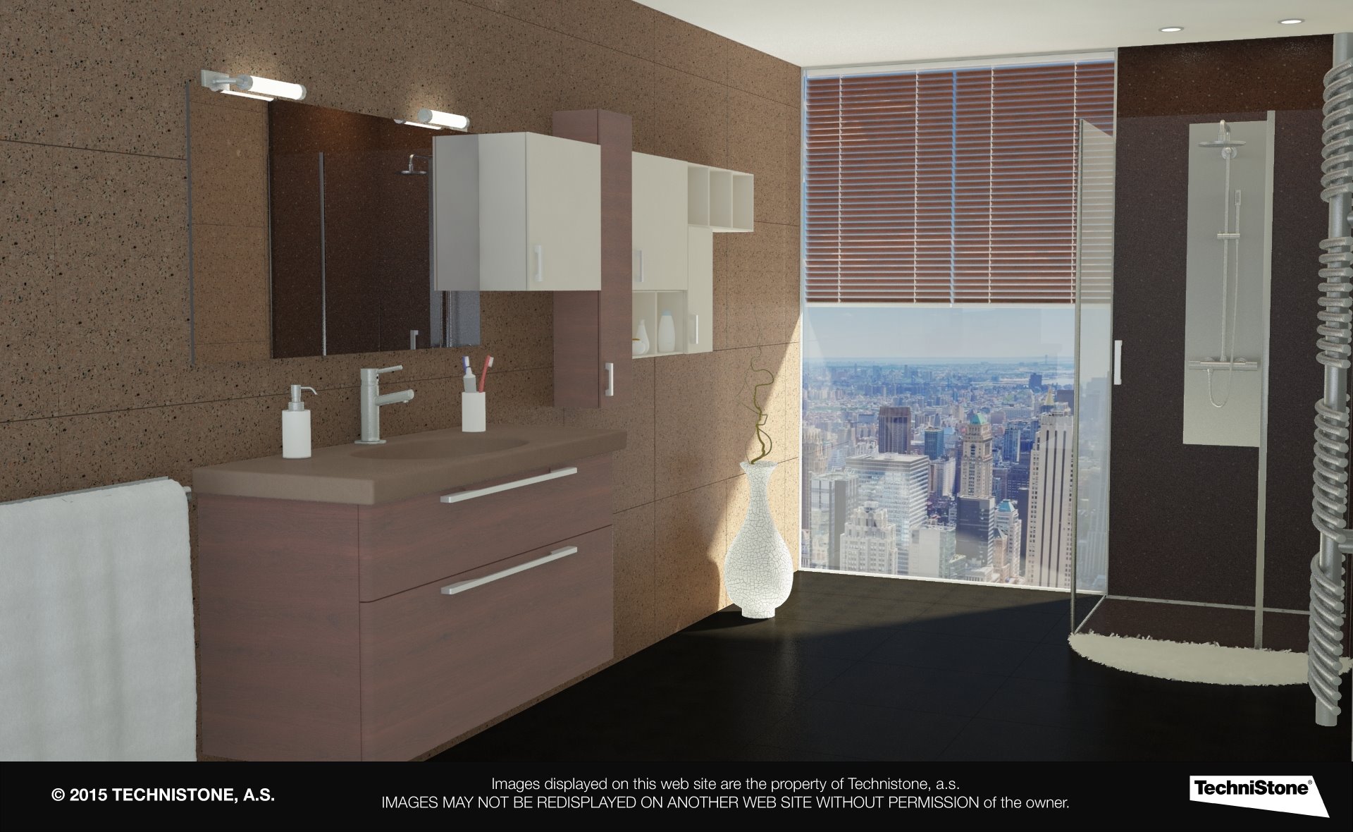 Modern bathroom