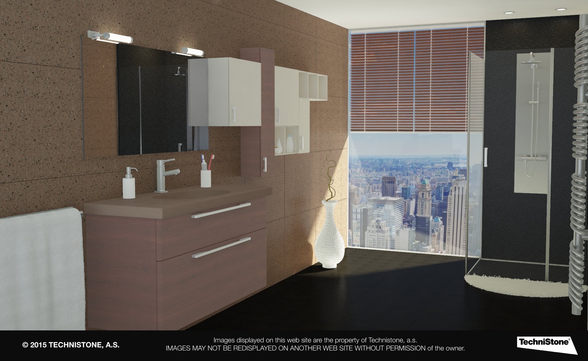 Modern bathroom