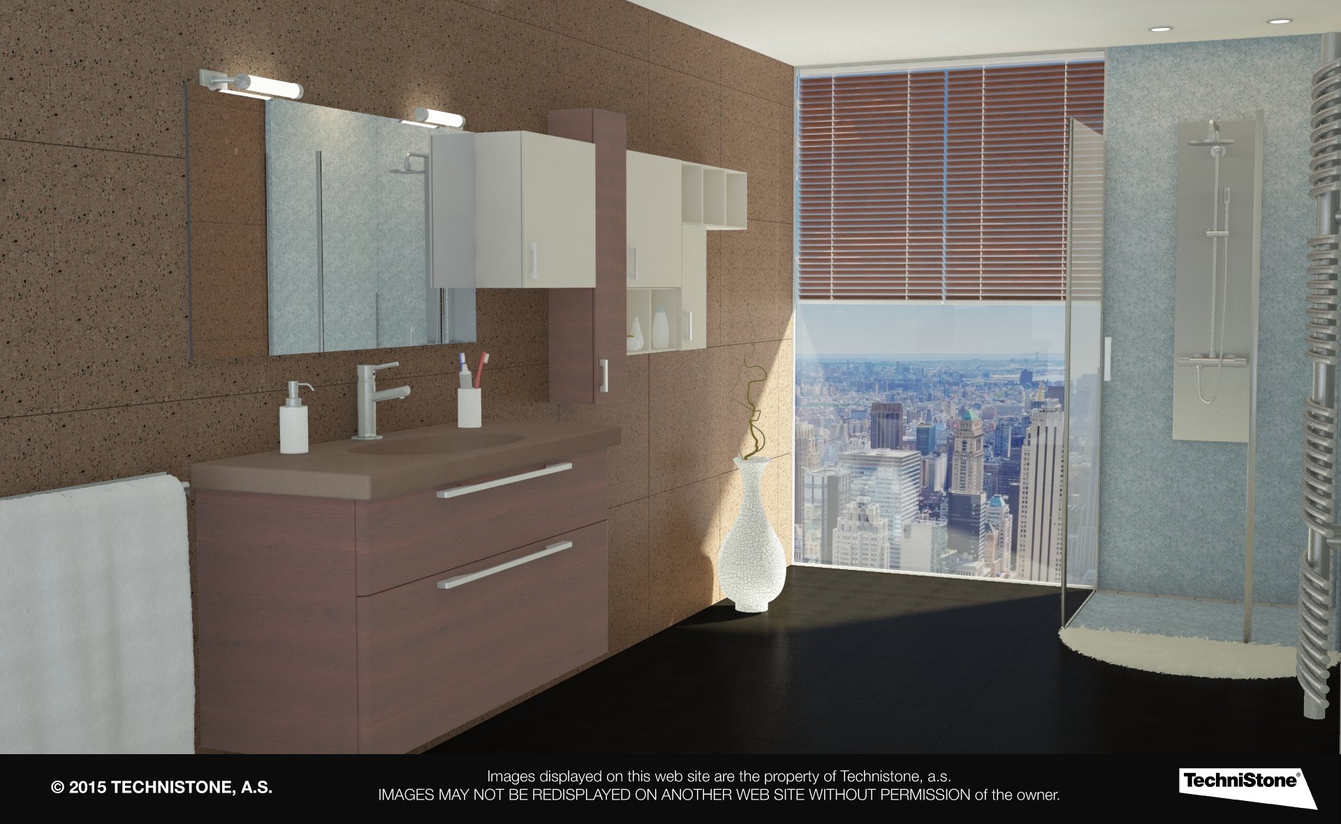 Modern bathroom