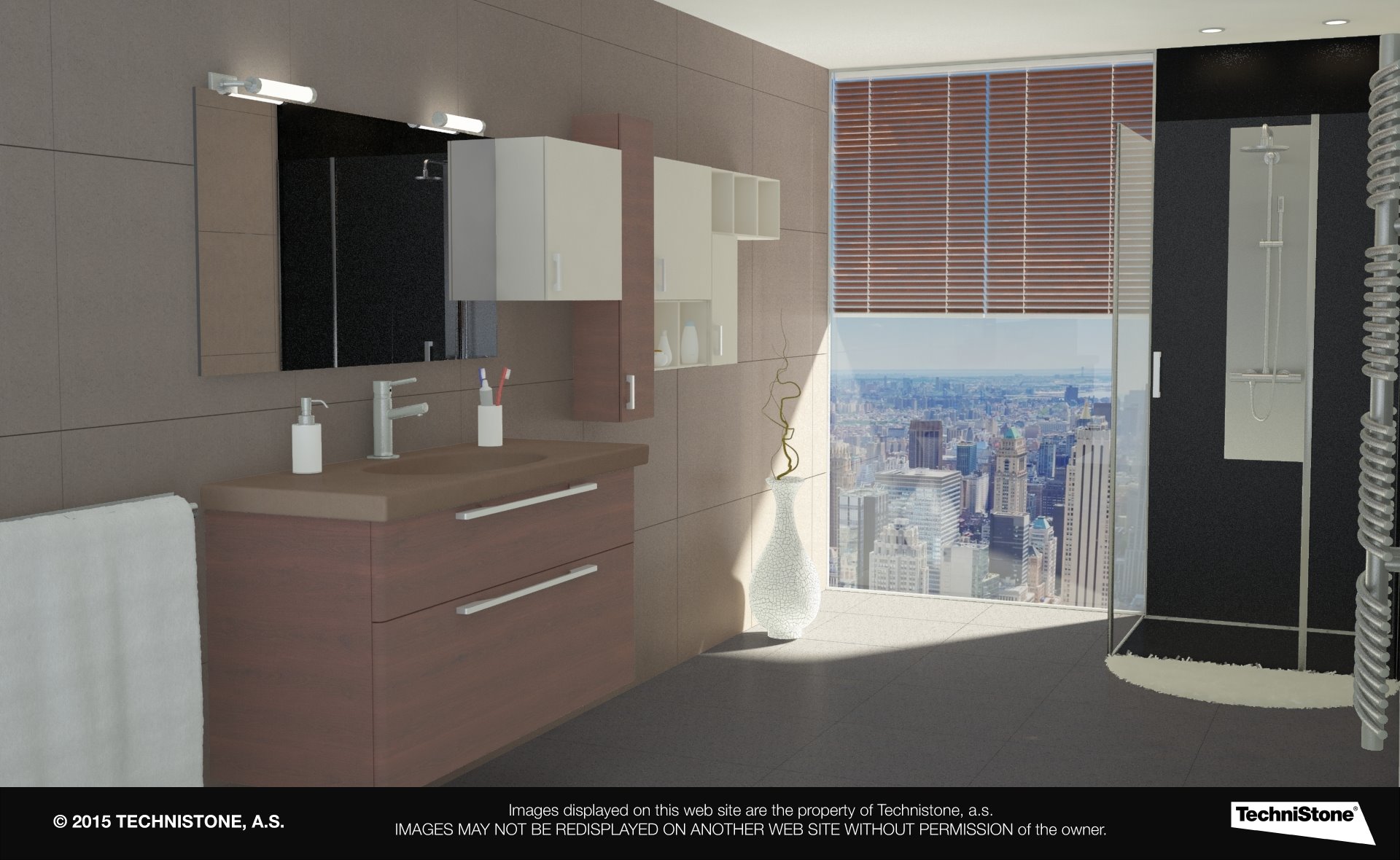 Modern bathroom