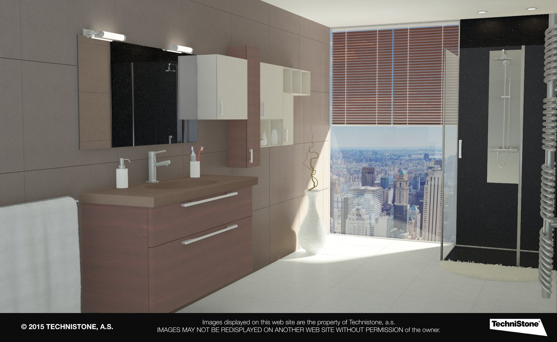 Modern bathroom