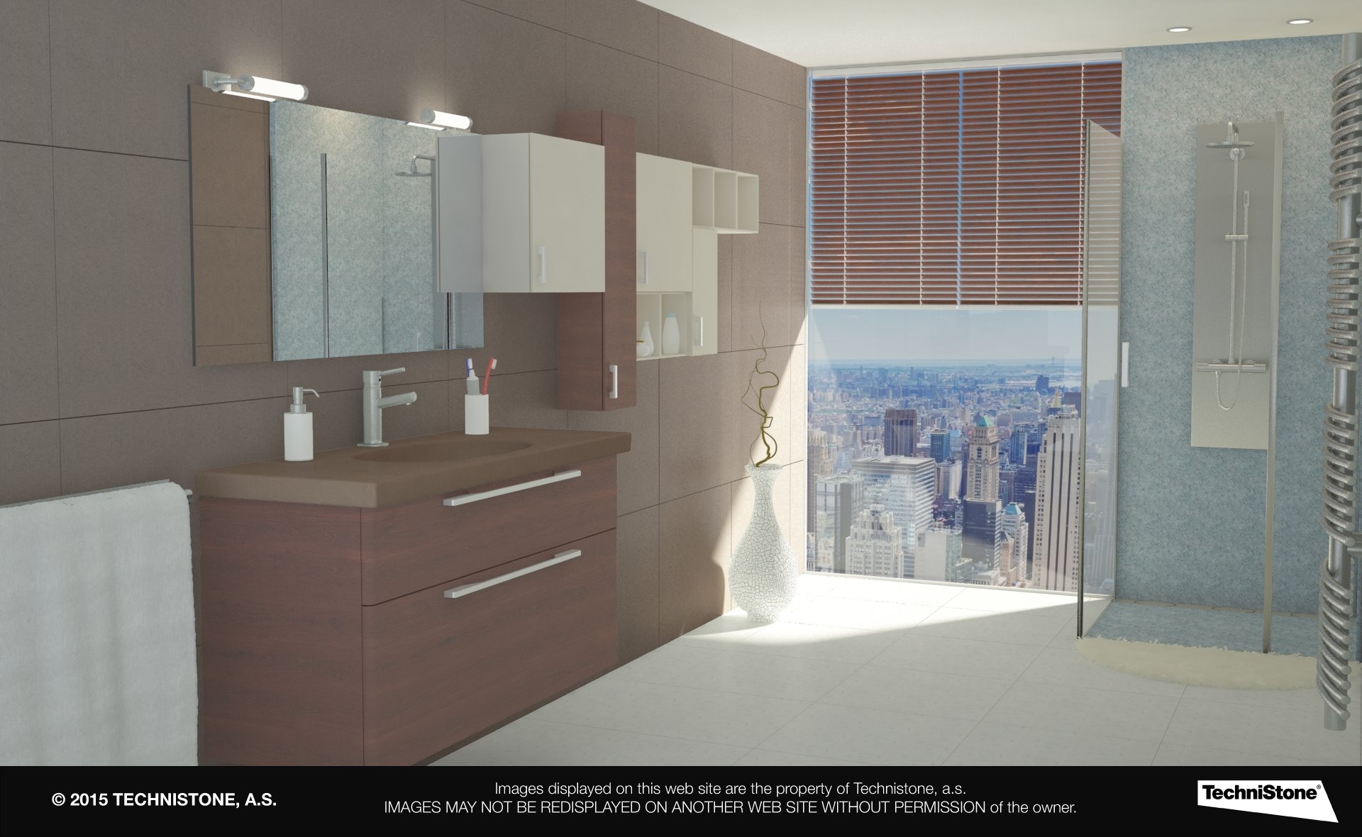 Modern bathroom