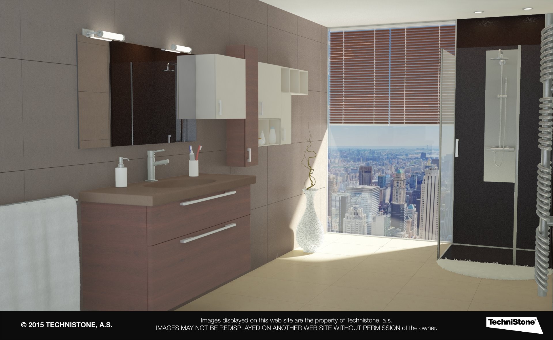 Modern bathroom