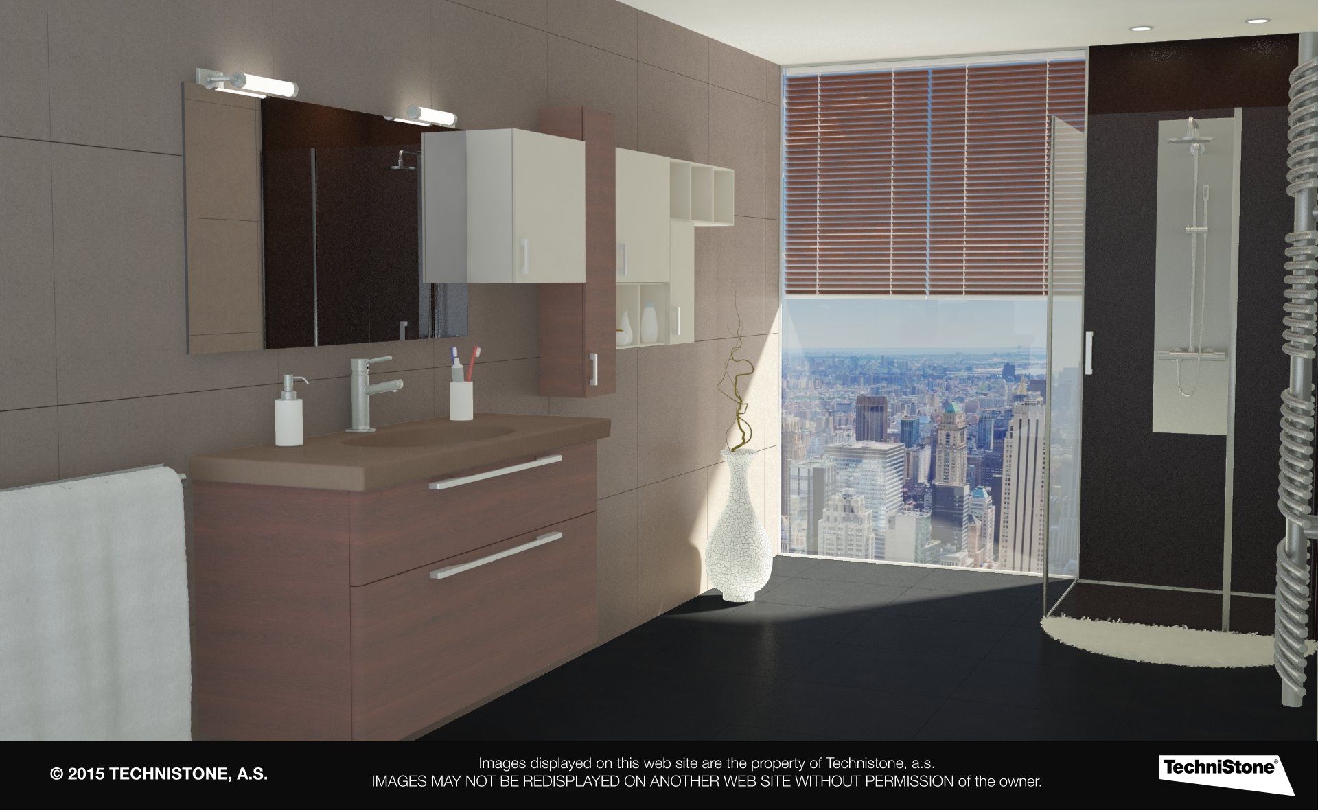 Modern bathroom