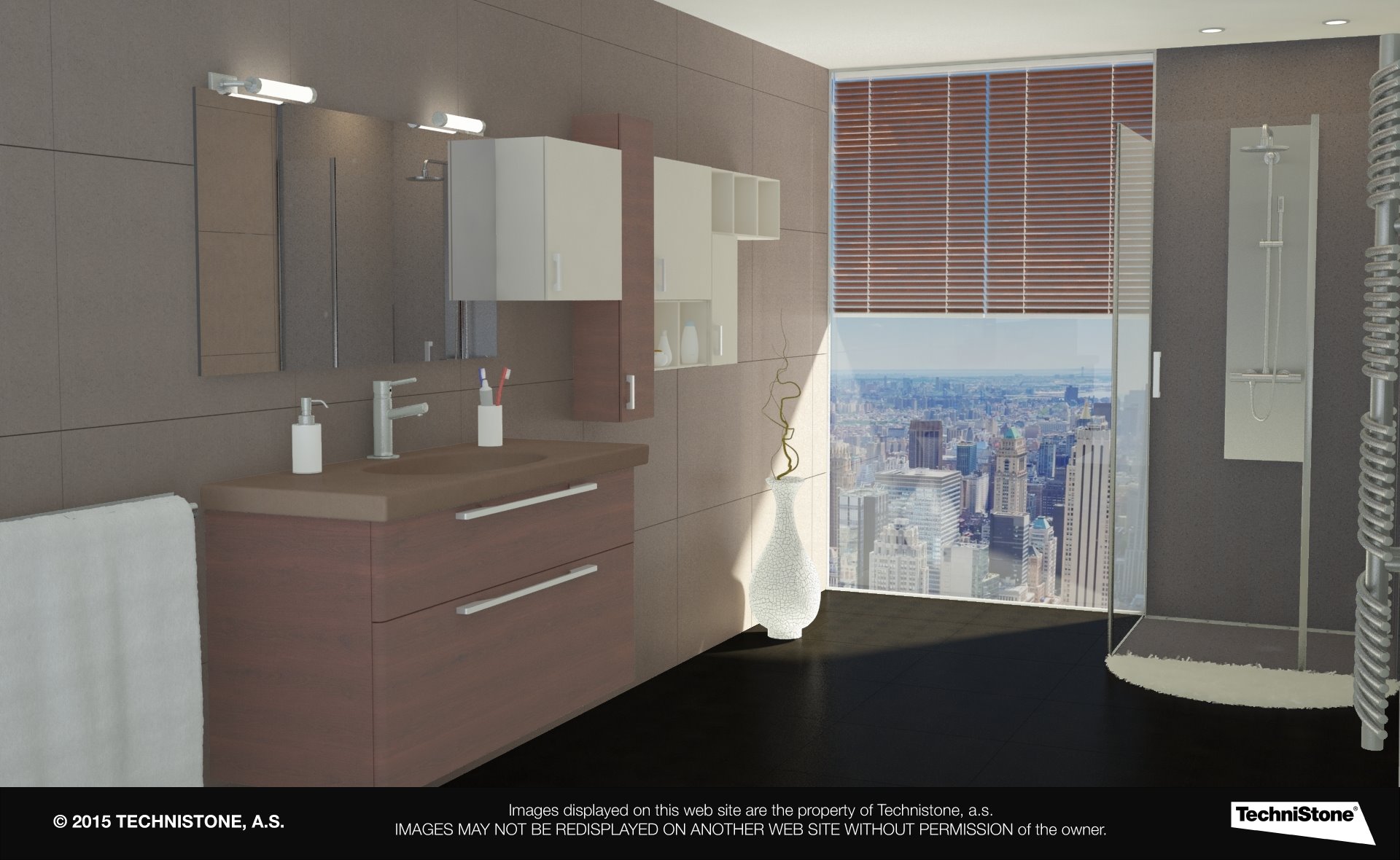 Modern bathroom